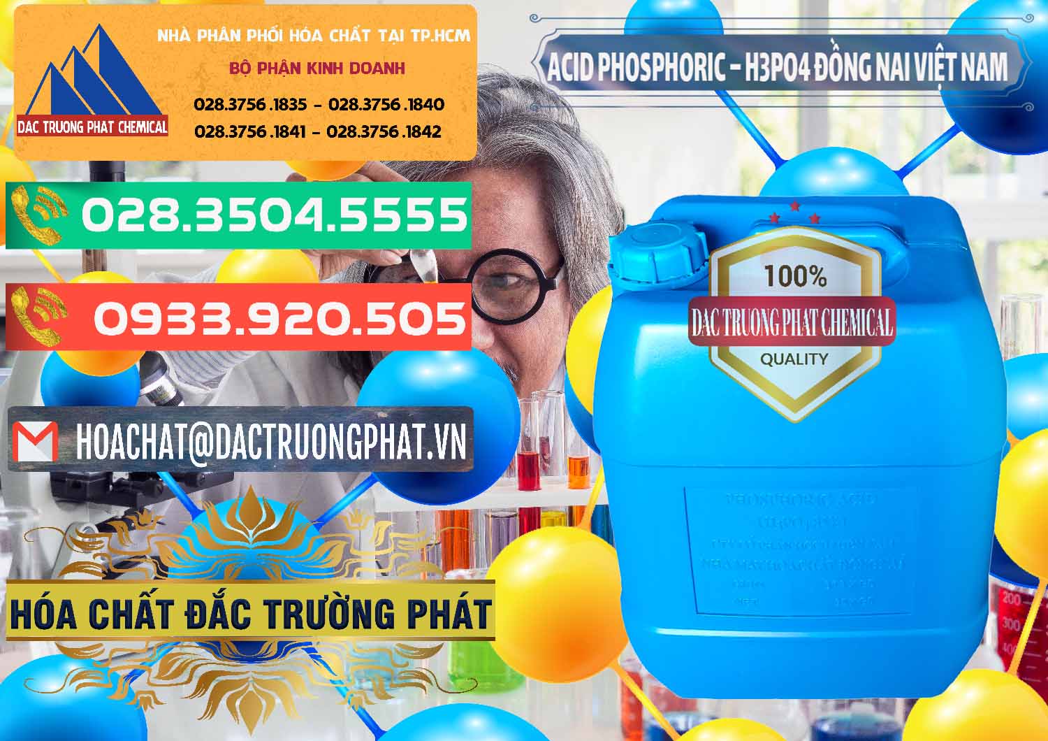 Đơn vị kinh doanh _ phân phối Acid Phosphoric – Axit Phosphoric 85% Đồng Nai Việt Nam - 0183 - Công ty chuyên kinh doanh _ phân phối hóa chất tại TP.HCM - congtyhoachat.com.vn