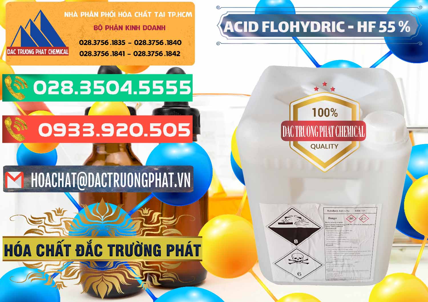 Cty bán - cung ứng Axit HF - Acid HF 55% Can Trắng Trung Quốc China - 0079 - Công ty chuyên bán và cung cấp hóa chất tại TP.HCM - congtyhoachat.com.vn