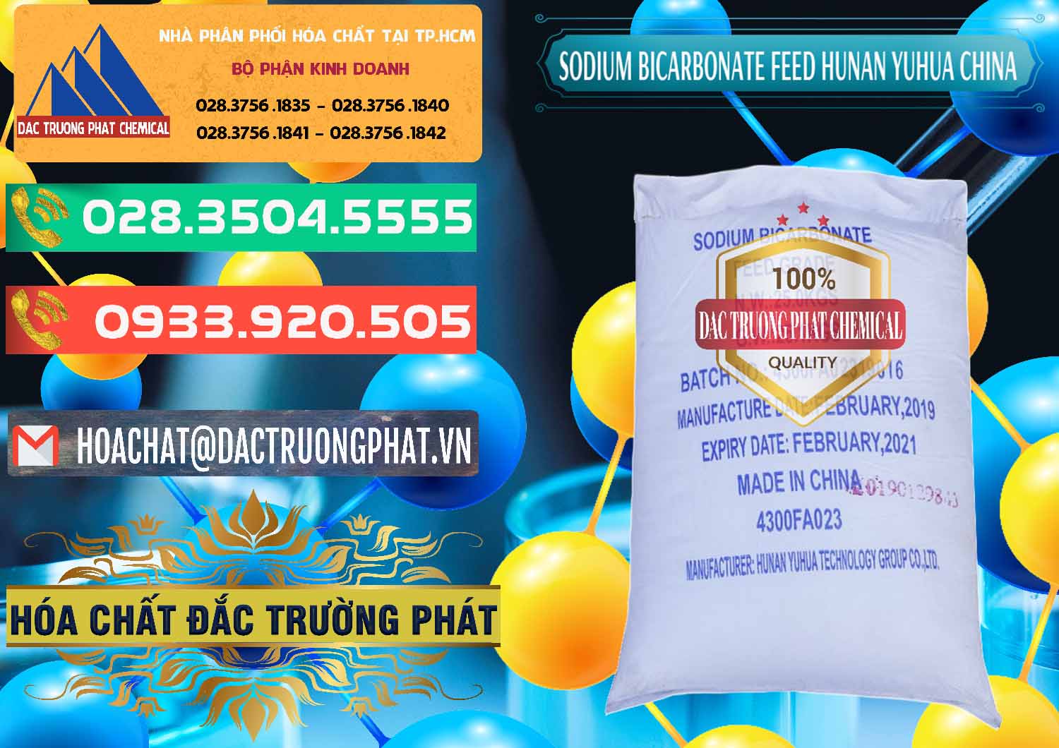 Nơi chuyên cung cấp & bán Sodium Bicarbonate – Bicar NaHCO3 Feed Grade Hunan Yuhua Trung Quốc China - 0263 - Cty kinh doanh ( phân phối ) hóa chất tại TP.HCM - congtyhoachat.com.vn