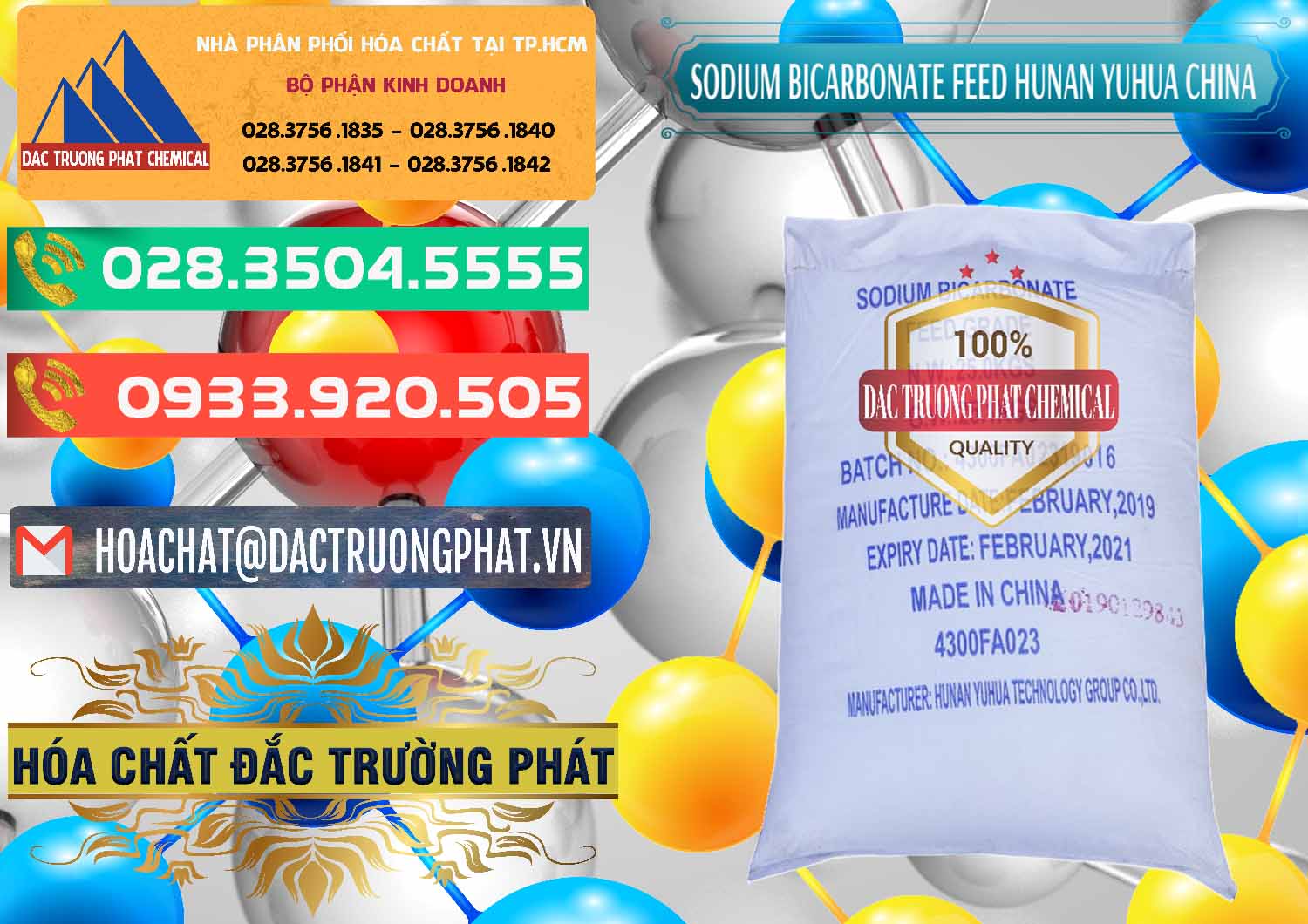 Đơn vị phân phối - bán Sodium Bicarbonate – Bicar NaHCO3 Feed Grade Hunan Yuhua Trung Quốc China - 0263 - Phân phối ( bán ) hóa chất tại TP.HCM - congtyhoachat.com.vn