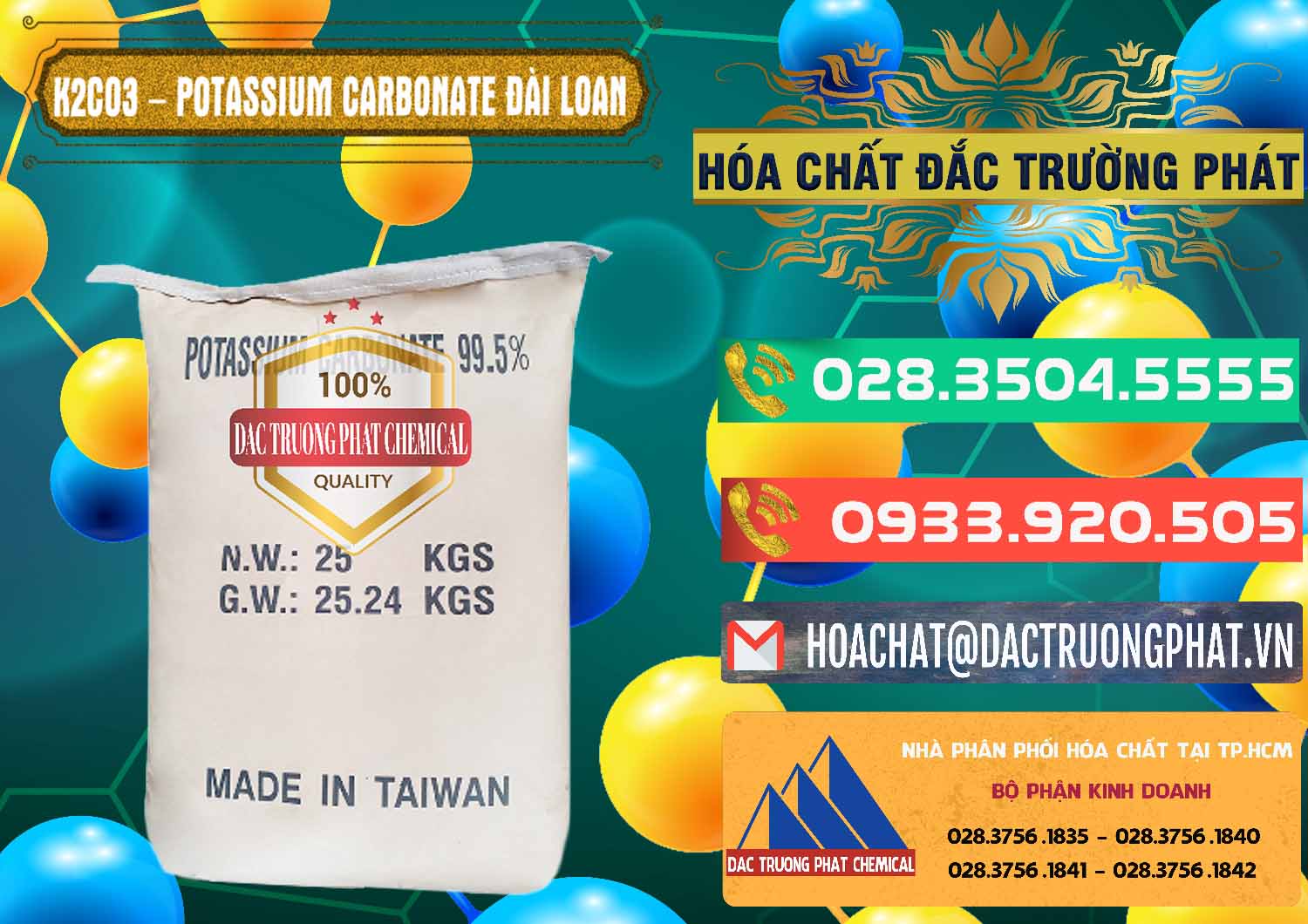 Cty chuyên bán _ cung cấp K2Co3 – Potassium Carbonate Đài Loan Taiwan - 0474 - Nơi chuyên bán - cung cấp hóa chất tại TP.HCM - congtyhoachat.com.vn