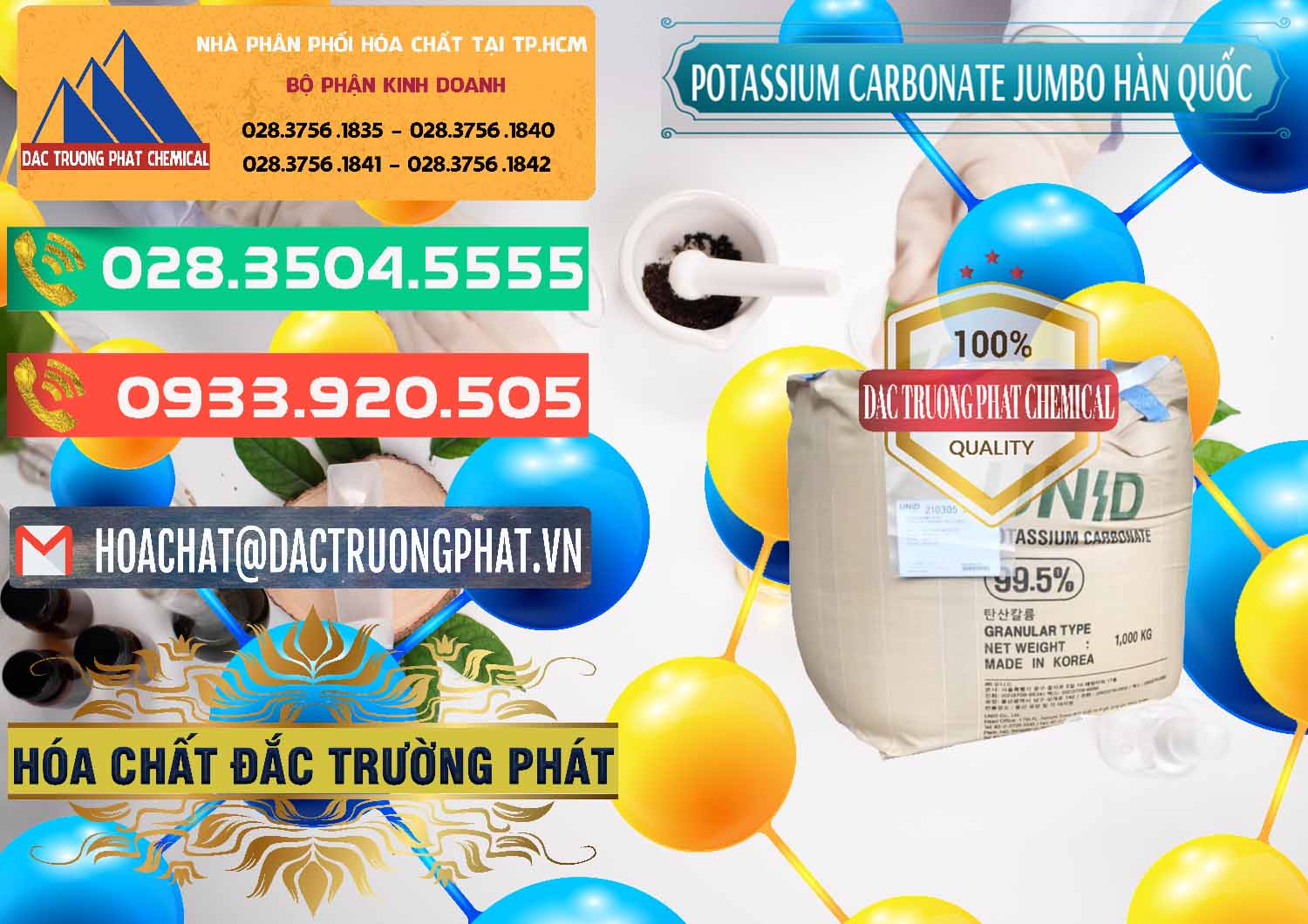 Nơi bán & cung cấp K2Co3 – Potassium Carbonate Jumbo Bành Unid Hàn Quốc Korea - 0434 - Nơi nhập khẩu _ phân phối hóa chất tại TP.HCM - congtyhoachat.com.vn