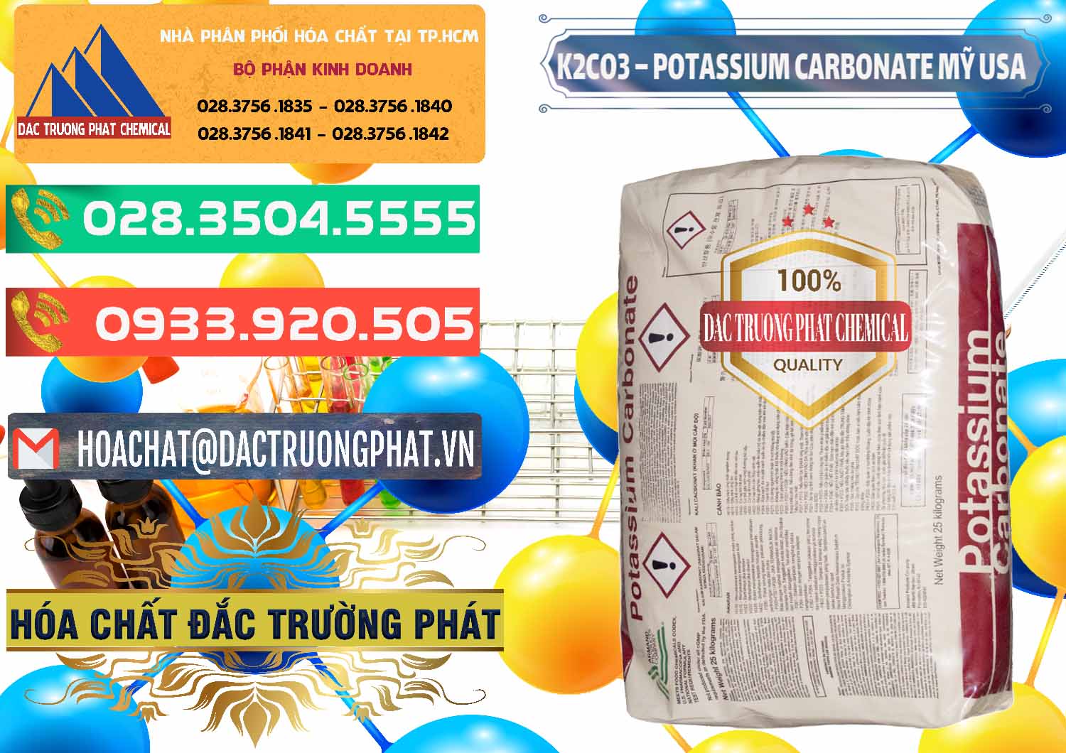 Chuyên bán ( cung ứng ) K2Co3 – Potassium Carbonate Mỹ USA - 0082 - Công ty chuyên phân phối _ nhập khẩu hóa chất tại TP.HCM - congtyhoachat.com.vn