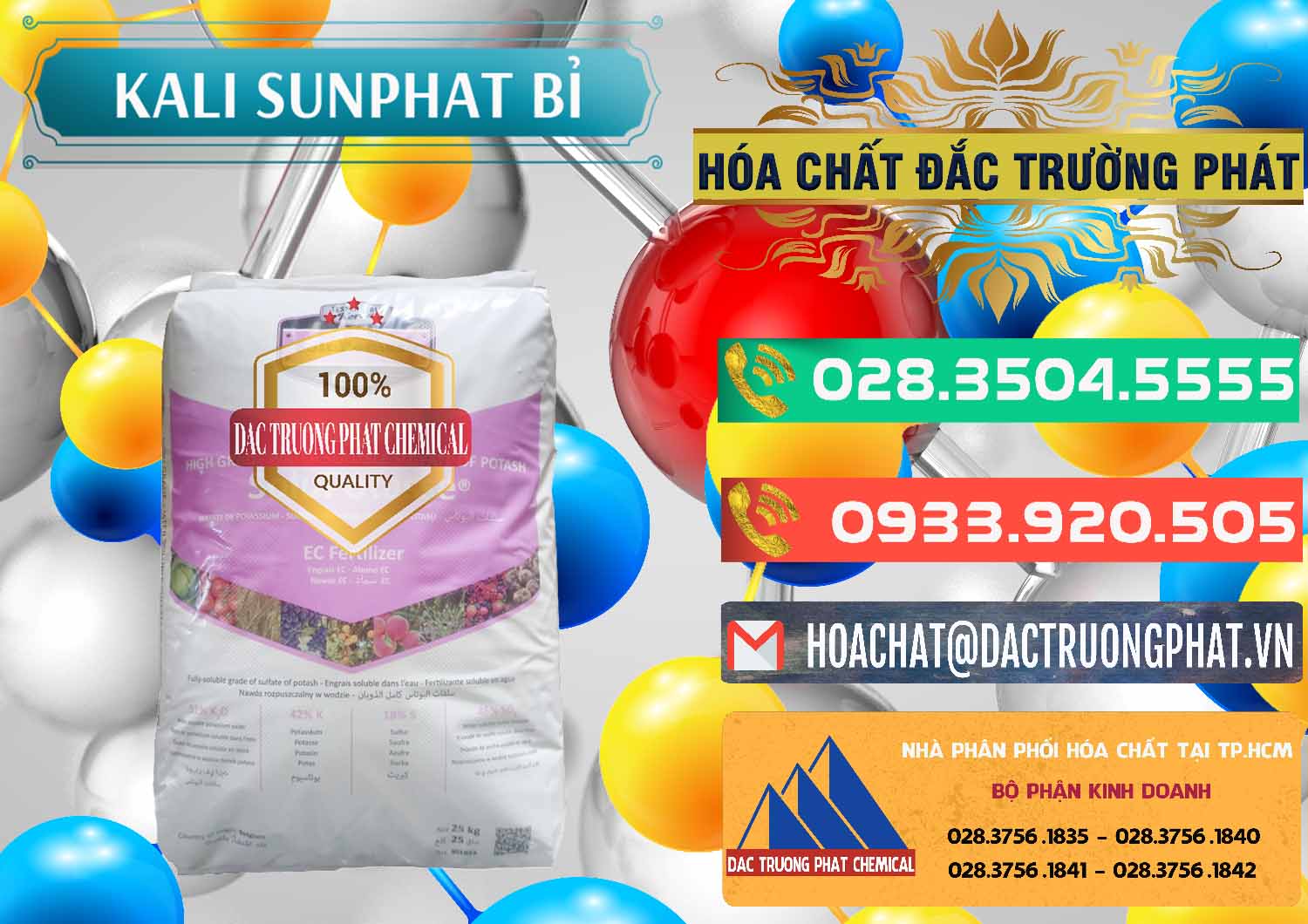 Nơi bán & cung ứng Kali Sunphat – K2SO4 Bỉ Belgium - 0406 - Cty chuyên bán & phân phối hóa chất tại TP.HCM - congtyhoachat.com.vn