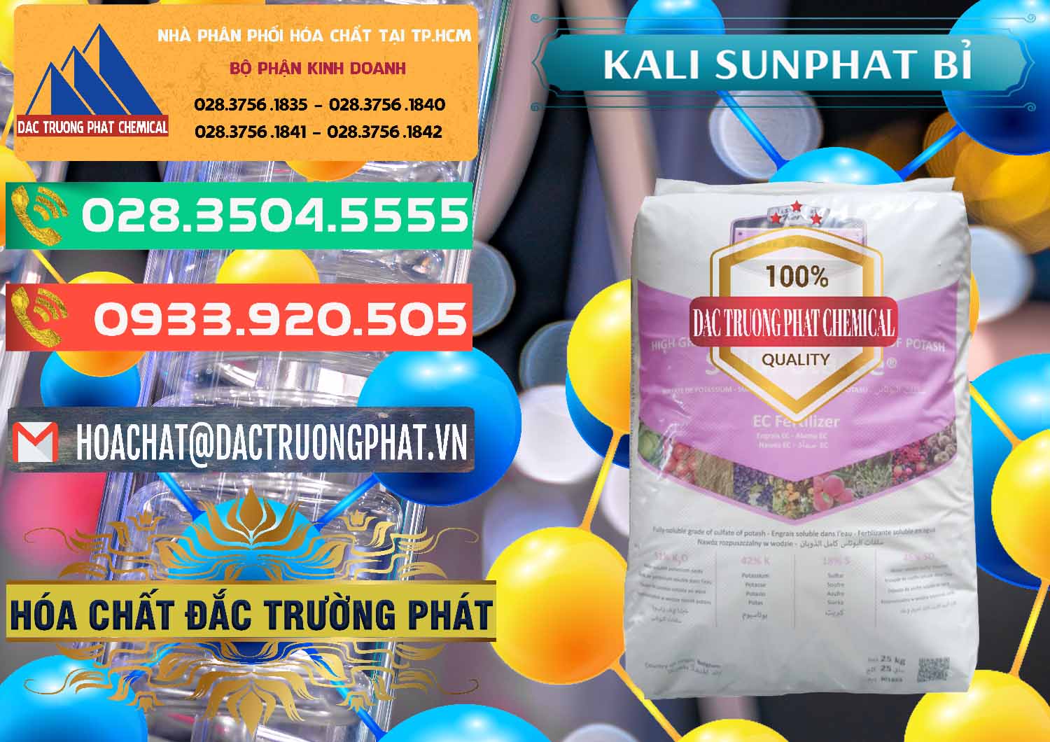 Chuyên kinh doanh - bán Kali Sunphat – K2SO4 Bỉ Belgium - 0406 - Nhà cung cấp & phân phối hóa chất tại TP.HCM - congtyhoachat.com.vn