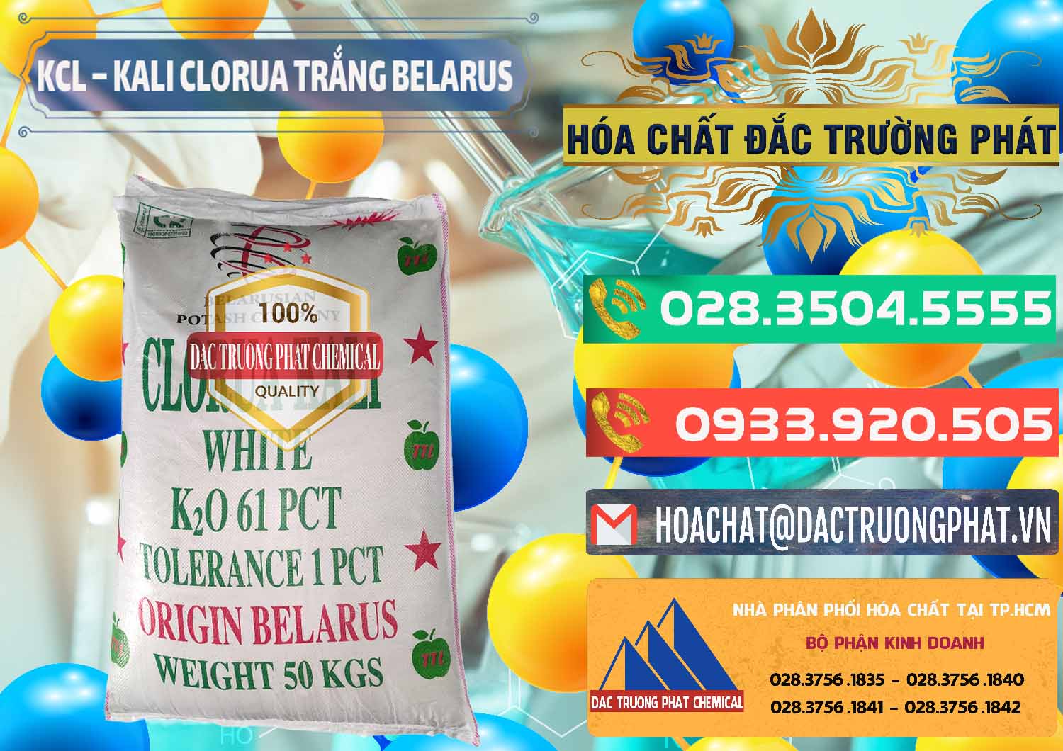 Đơn vị nhập khẩu _ bán KCL – Kali Clorua Trắng Belarus - 0085 - Đơn vị chuyên cung cấp và nhập khẩu hóa chất tại TP.HCM - congtyhoachat.com.vn