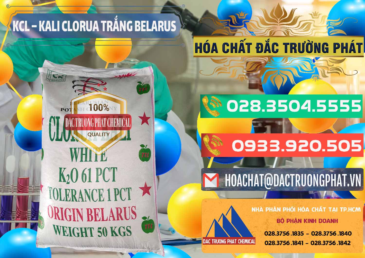 Đơn vị bán _ cung ứng KCL – Kali Clorua Trắng Belarus - 0085 - Nơi chuyên phân phối & bán hóa chất tại TP.HCM - congtyhoachat.com.vn