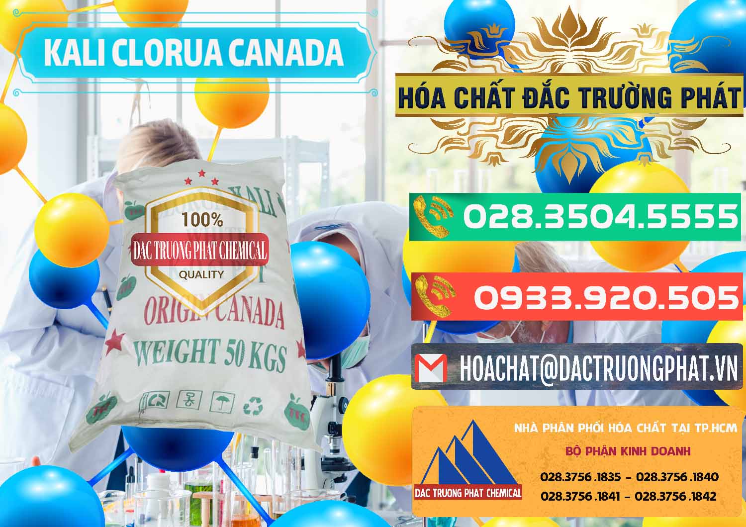 Đơn vị chuyên kinh doanh và bán KCL – Kali Clorua Trắng Canada - 0437 - Nhà cung cấp ( phân phối ) hóa chất tại TP.HCM - congtyhoachat.com.vn