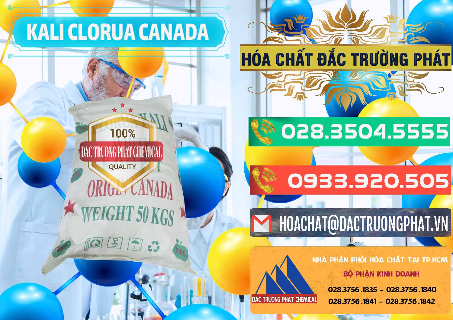 Đơn vị bán & phân phối KCL – Kali Clorua Trắng Canada - 0437 - Đơn vị chuyên nhập khẩu và phân phối hóa chất tại TP.HCM - congtyhoachat.com.vn