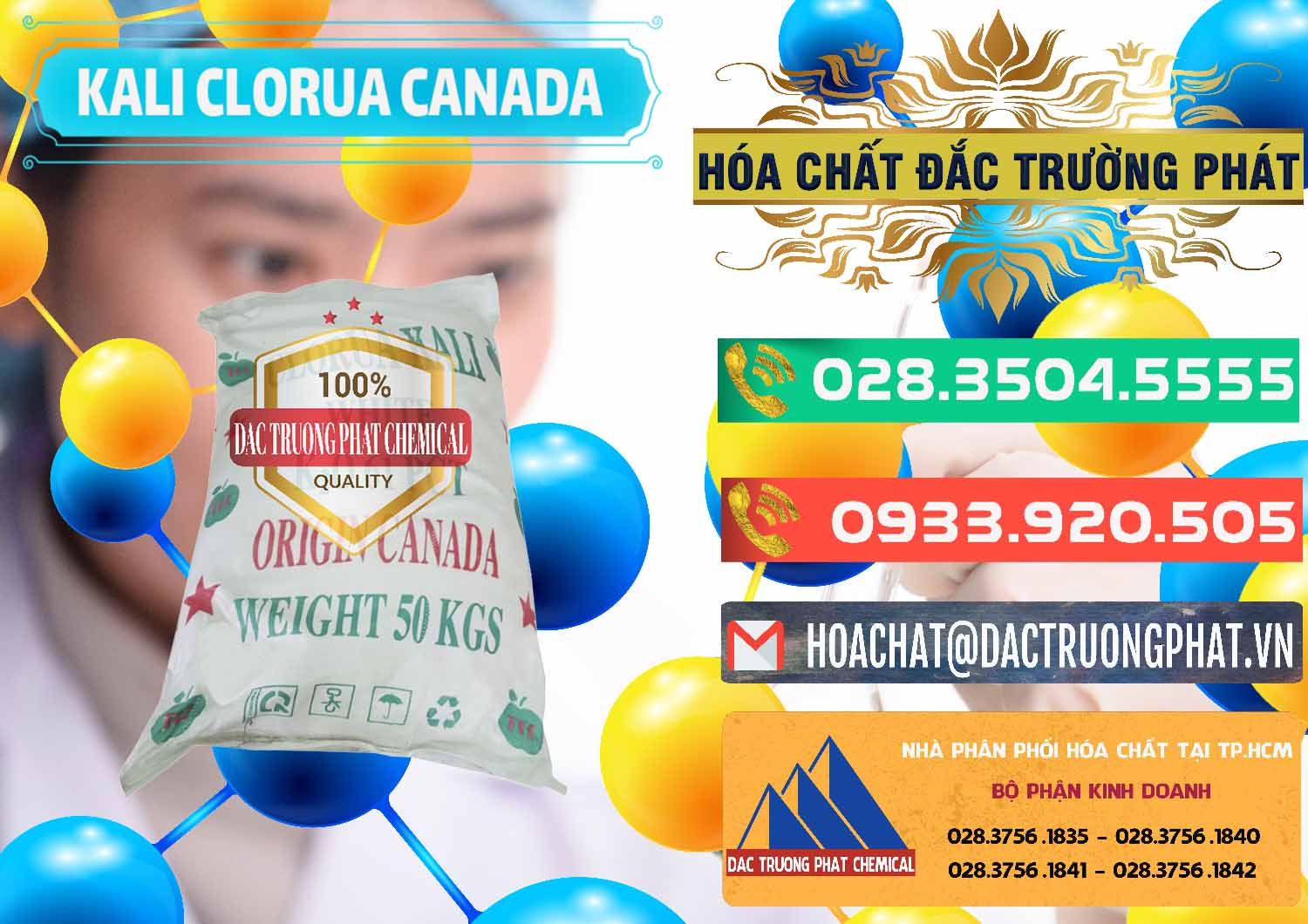 Đơn vị kinh doanh và bán KCL – Kali Clorua Trắng Canada - 0437 - Cty chuyên kinh doanh _ cung cấp hóa chất tại TP.HCM - congtyhoachat.com.vn