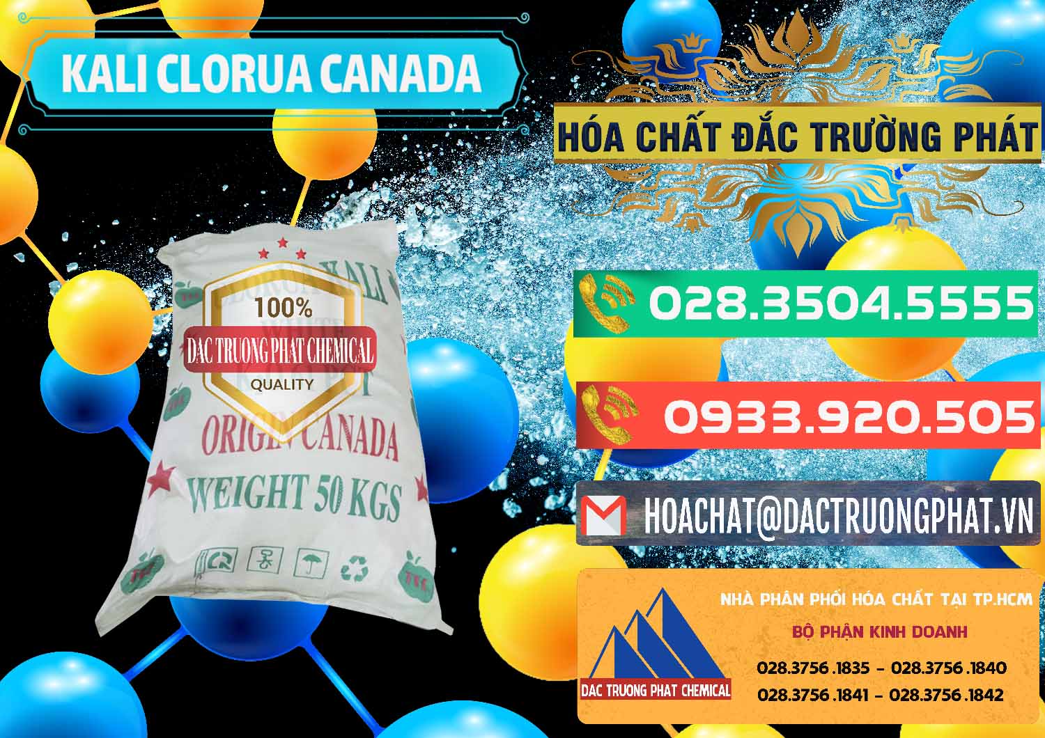 Chuyên cung cấp _ bán KCL – Kali Clorua Trắng Canada - 0437 - Chuyên phân phối - cung cấp hóa chất tại TP.HCM - congtyhoachat.com.vn