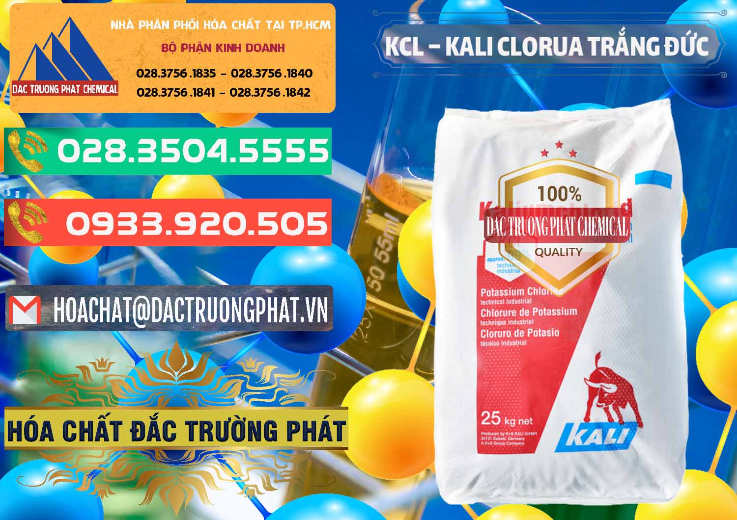Đơn vị cung ứng ( bán ) KCL – Kali Clorua Trắng Đức Germany - 0086 - Đơn vị cung cấp & nhập khẩu hóa chất tại TP.HCM - congtyhoachat.com.vn