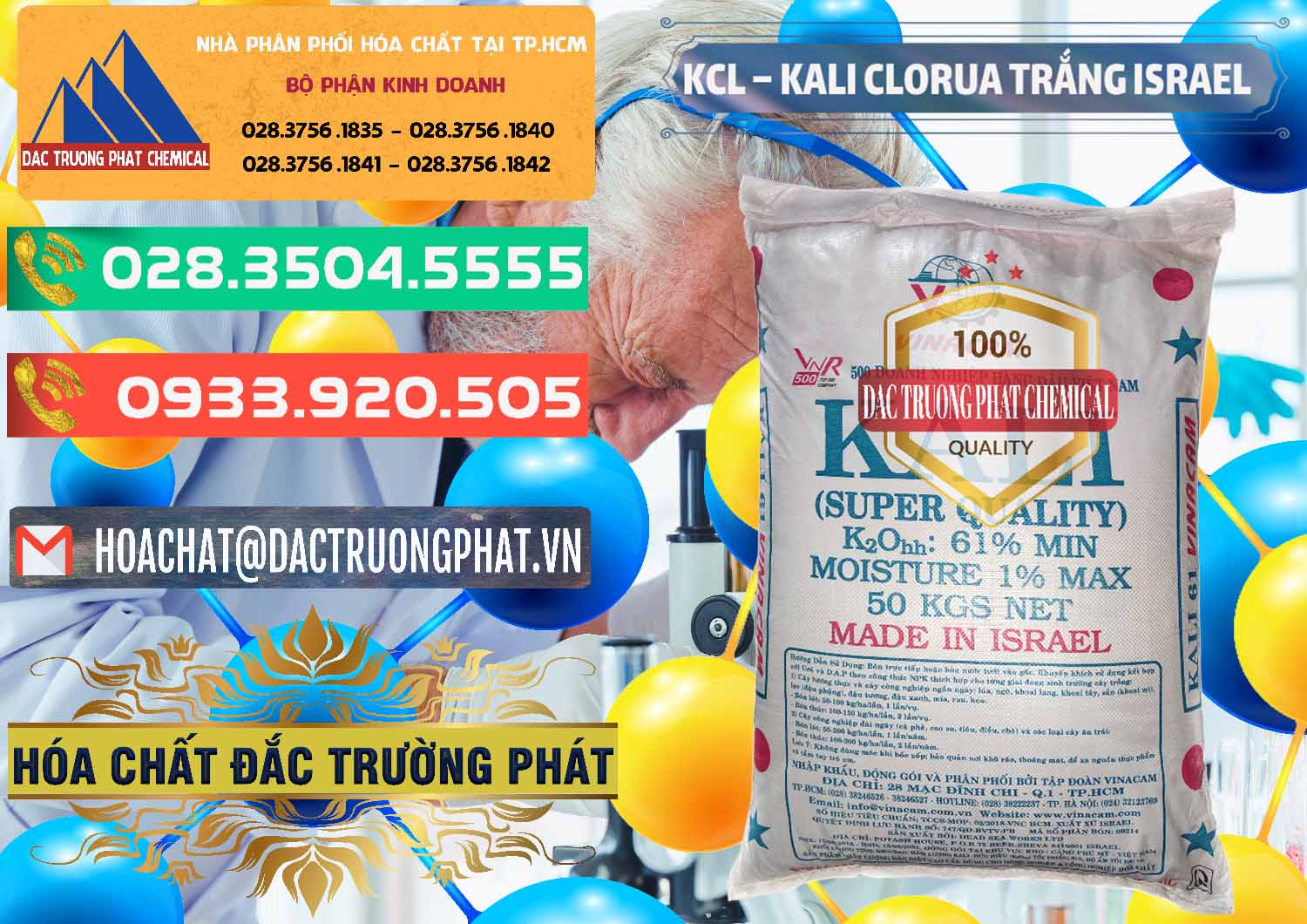 Bán KCL – Kali Clorua Trắng Israel - 0087 - Cung cấp & nhập khẩu hóa chất tại TP.HCM - congtyhoachat.com.vn