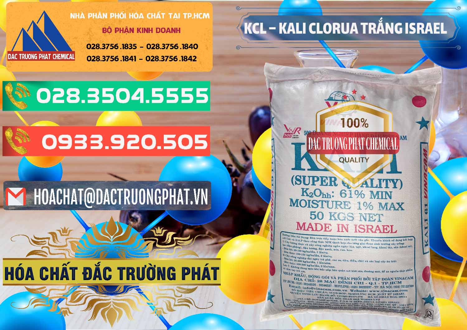 Bán _ cung cấp KCL – Kali Clorua Trắng Israel - 0087 - Công ty phân phối và nhập khẩu hóa chất tại TP.HCM - congtyhoachat.com.vn