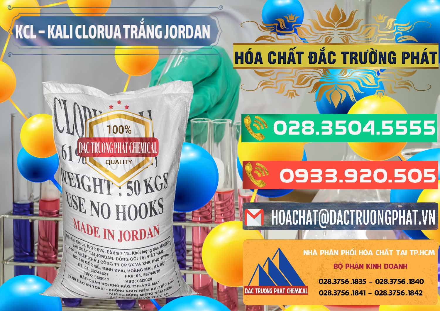 Nơi chuyên cung ứng - bán KCL – Kali Clorua Trắng Jordan - 0088 - Công ty chuyên cung ứng & phân phối hóa chất tại TP.HCM - congtyhoachat.com.vn