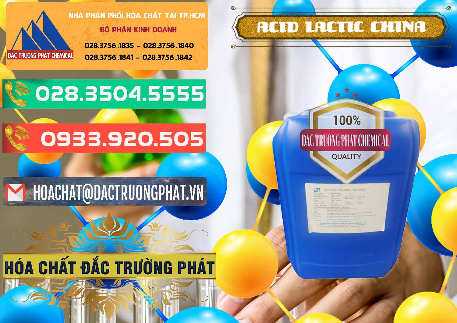 Nơi chuyên bán & phân phối Acid Lactic – Axit Lactic Trung Quốc China - 0374 - Nơi phân phối & cung cấp hóa chất tại TP.HCM - congtyhoachat.com.vn