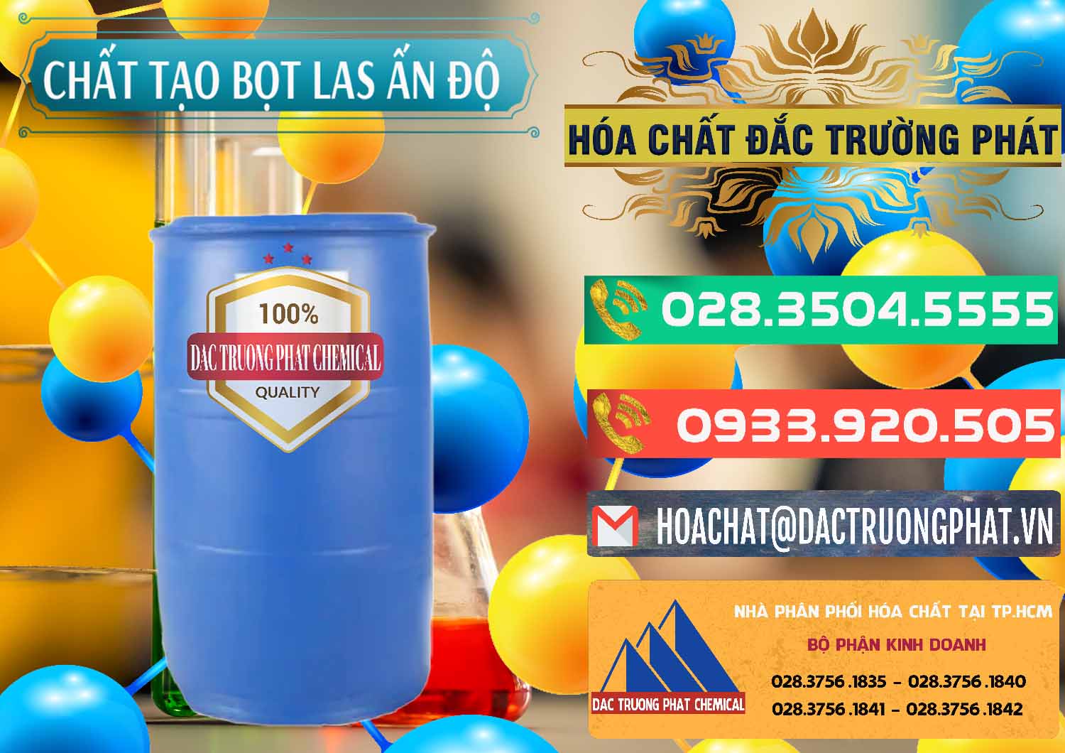 Cty kinh doanh và bán Chất tạo bọt Las Ấn Độ India - 0477 - Công ty bán và cung cấp hóa chất tại TP.HCM - congtyhoachat.com.vn