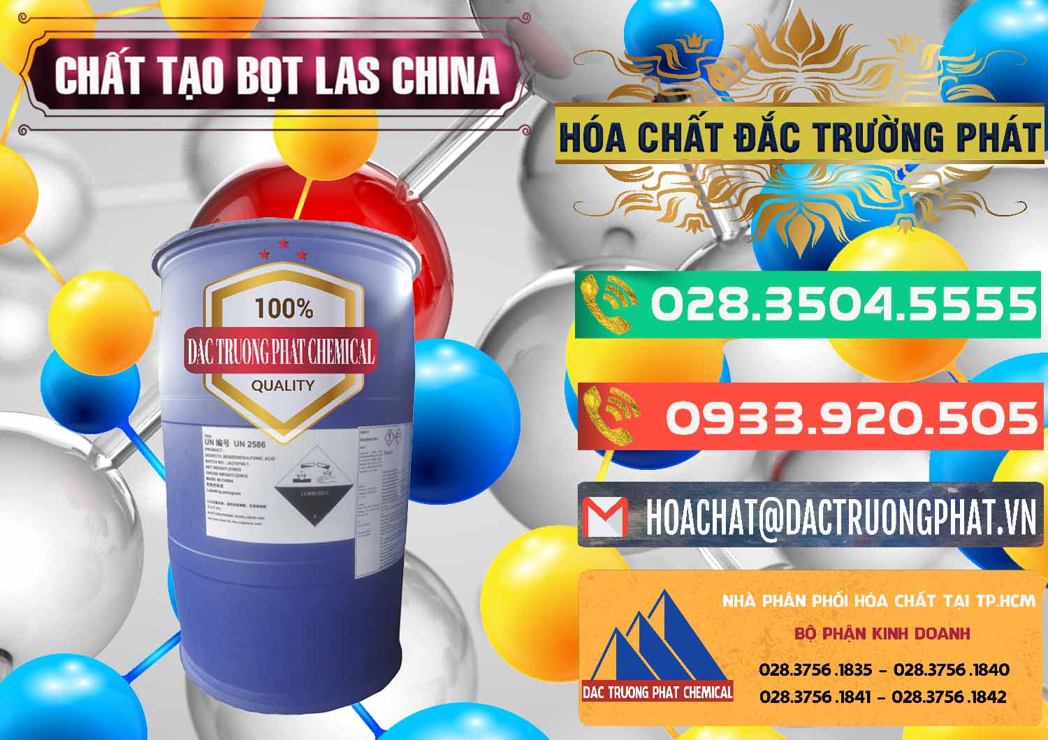 Đơn vị chuyên bán - cung cấp Chất tạo bọt Las Trung Quốc China - 0451 - Đơn vị chuyên phân phối ( nhập khẩu ) hóa chất tại TP.HCM - congtyhoachat.com.vn