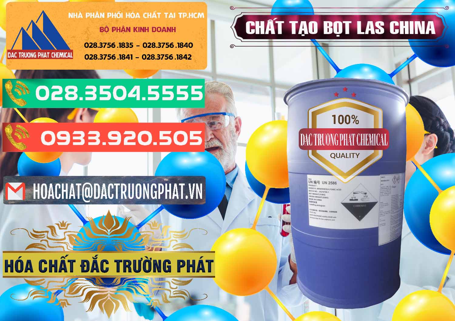 Kinh doanh ( bán ) Chất tạo bọt Las Trung Quốc China - 0451 - Nơi chuyên phân phối & kinh doanh hóa chất tại TP.HCM - congtyhoachat.com.vn
