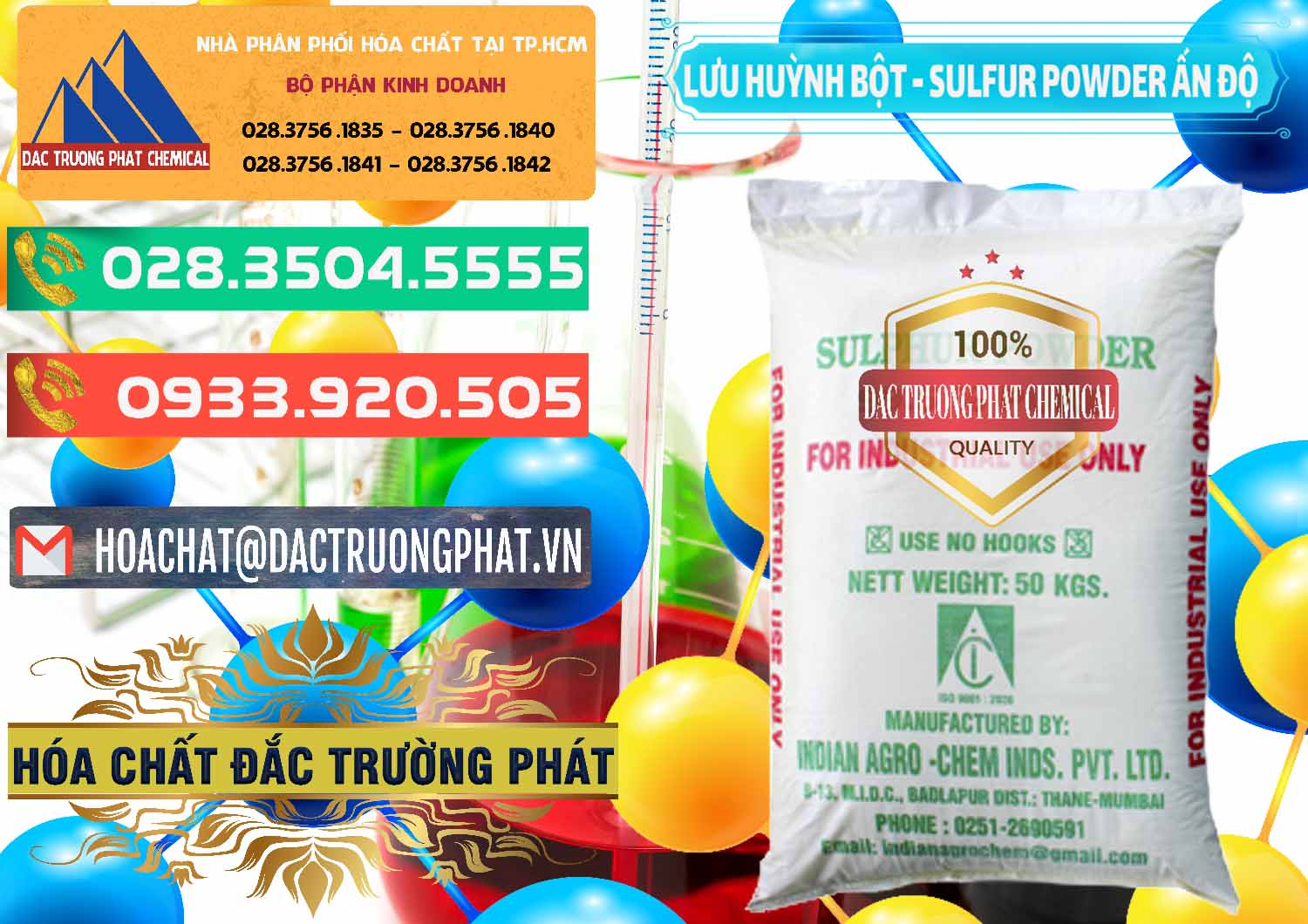 Đơn vị bán và cung cấp Lưu huỳnh Bột - Sulfur Powder Ấn Độ India - 0347 - Công ty chuyên kinh doanh & cung cấp hóa chất tại TP.HCM - congtyhoachat.com.vn