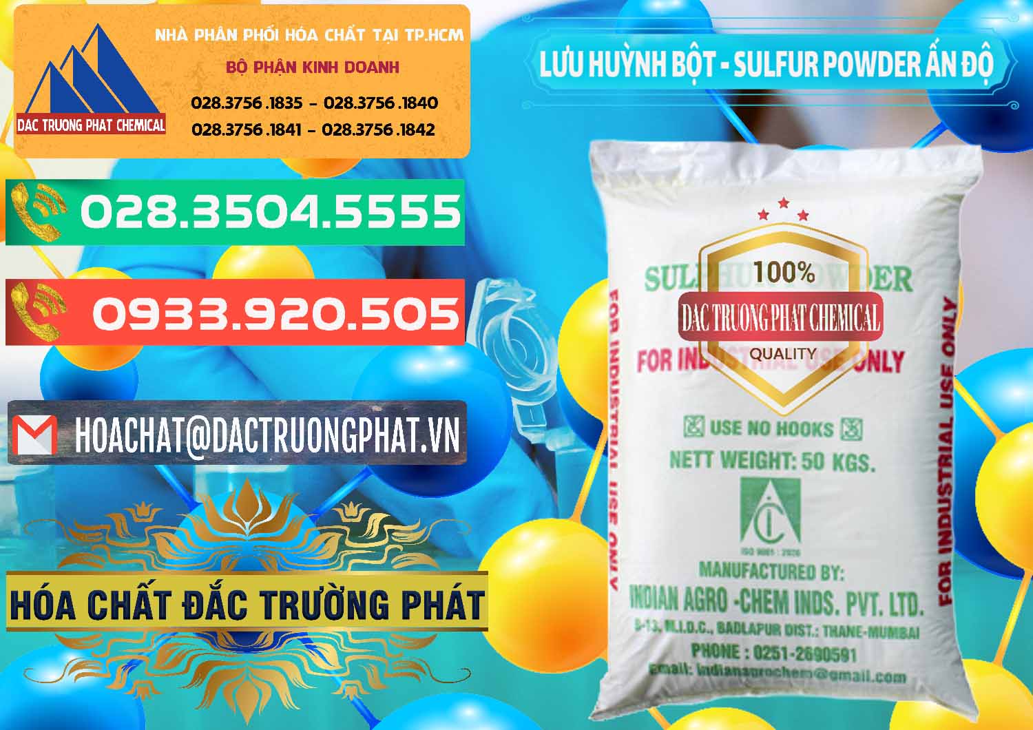 Công ty chuyên cung ứng _ bán Lưu huỳnh Bột - Sulfur Powder Ấn Độ India - 0347 - Công ty phân phối - nhập khẩu hóa chất tại TP.HCM - congtyhoachat.com.vn