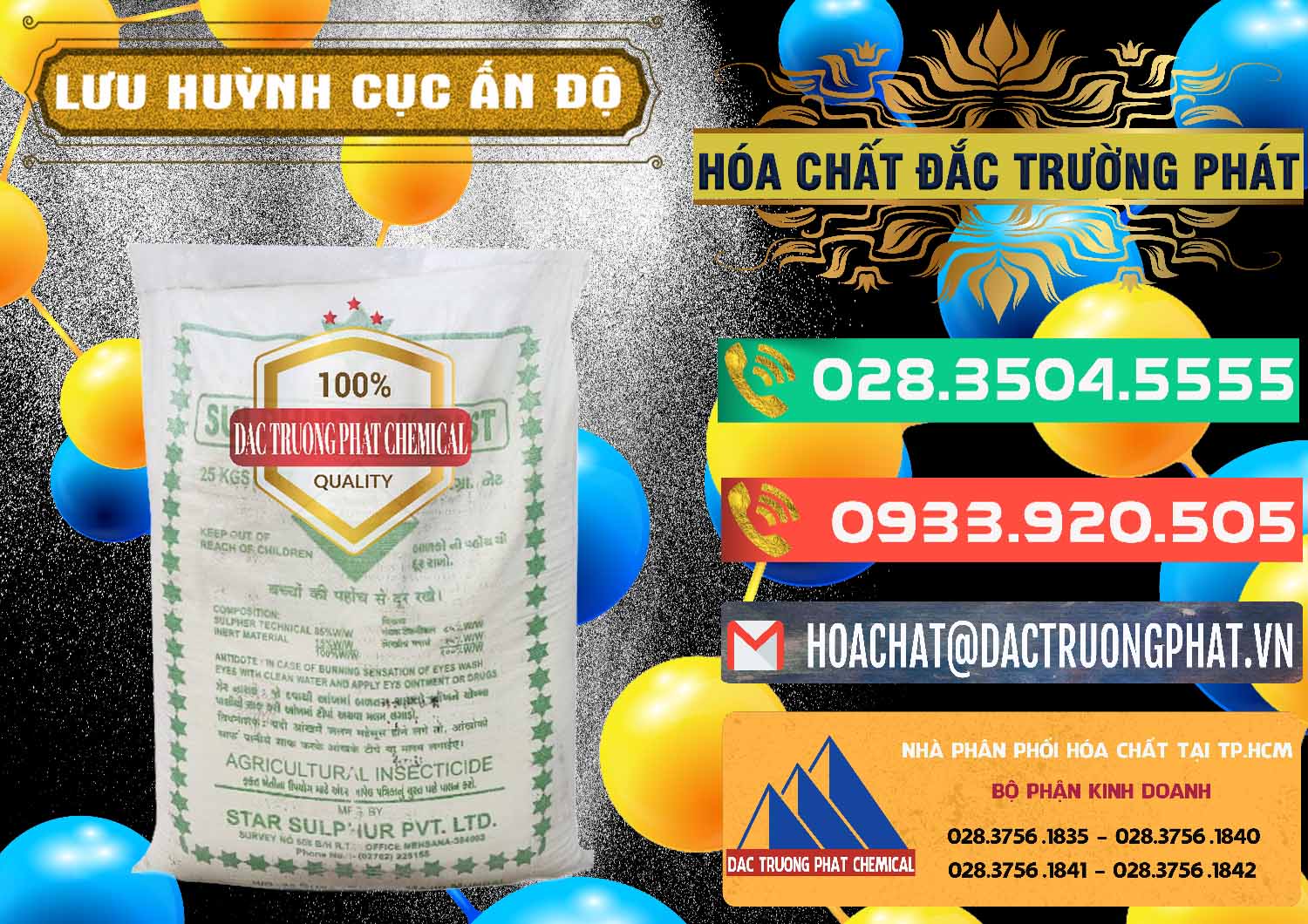Cty chuyên phân phối ( bán ) Lưu huỳnh Cục - Sulfur Ấn Độ India - 0348 - Cung cấp và kinh doanh hóa chất tại TP.HCM - congtyhoachat.com.vn