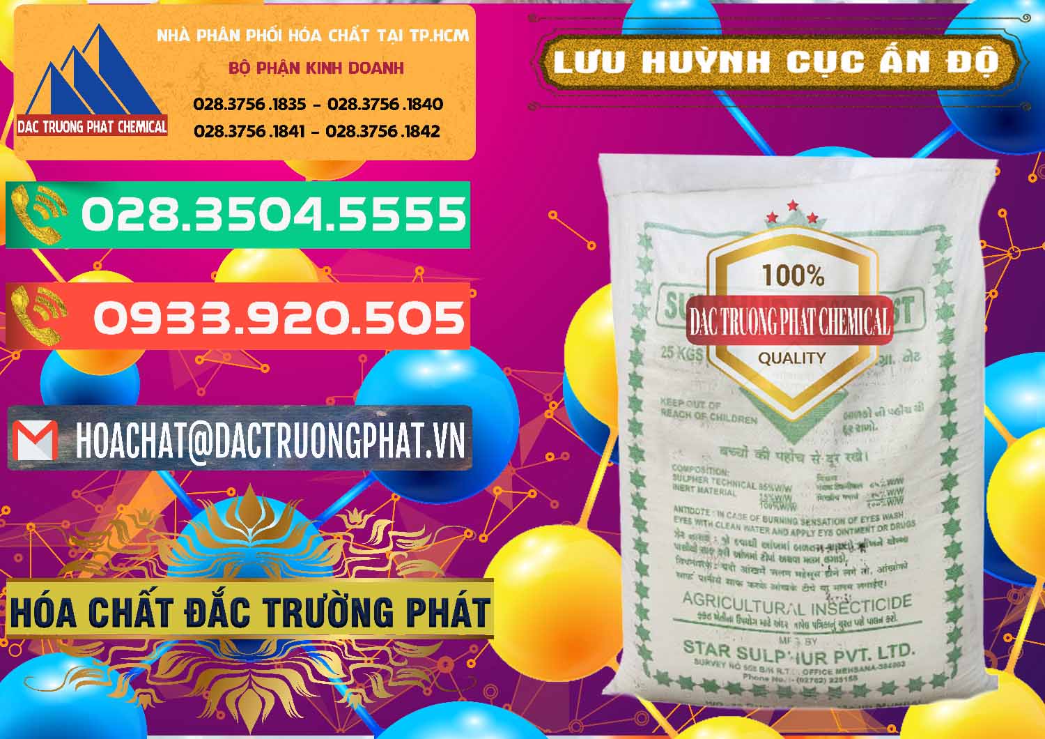 Nhà nhập khẩu _ bán Lưu huỳnh Cục - Sulfur Ấn Độ India - 0348 - Cty bán - cung cấp hóa chất tại TP.HCM - congtyhoachat.com.vn