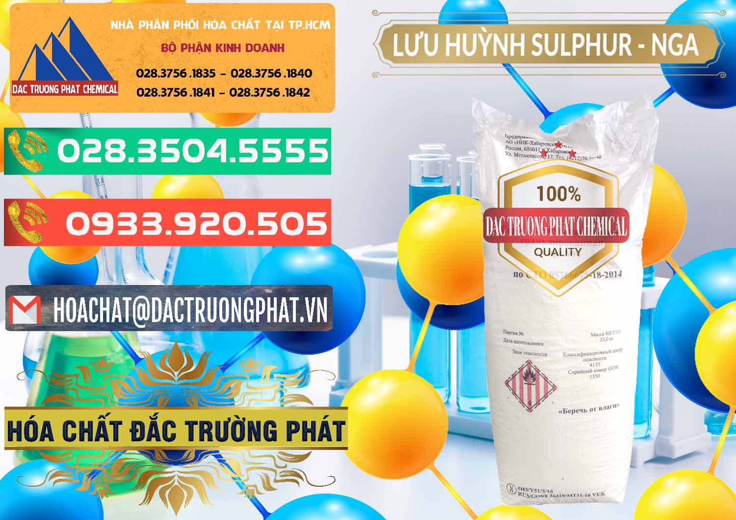 Công ty kinh doanh ( bán ) Lưu huỳnh Hạt - Sulfur Nga Russia - 0200 - Công ty chuyên cung cấp - bán hóa chất tại TP.HCM - congtyhoachat.com.vn