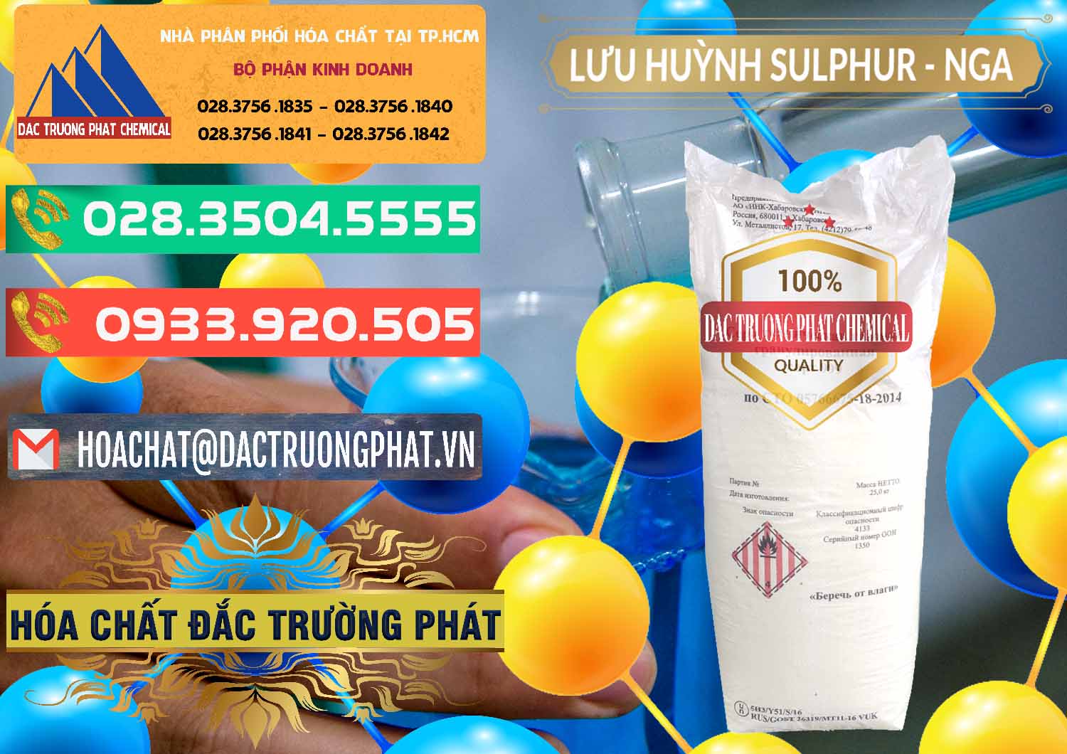 Nơi chuyên kinh doanh ( bán ) Lưu huỳnh Hạt - Sulfur Nga Russia - 0200 - Chuyên cung cấp _ kinh doanh hóa chất tại TP.HCM - congtyhoachat.com.vn