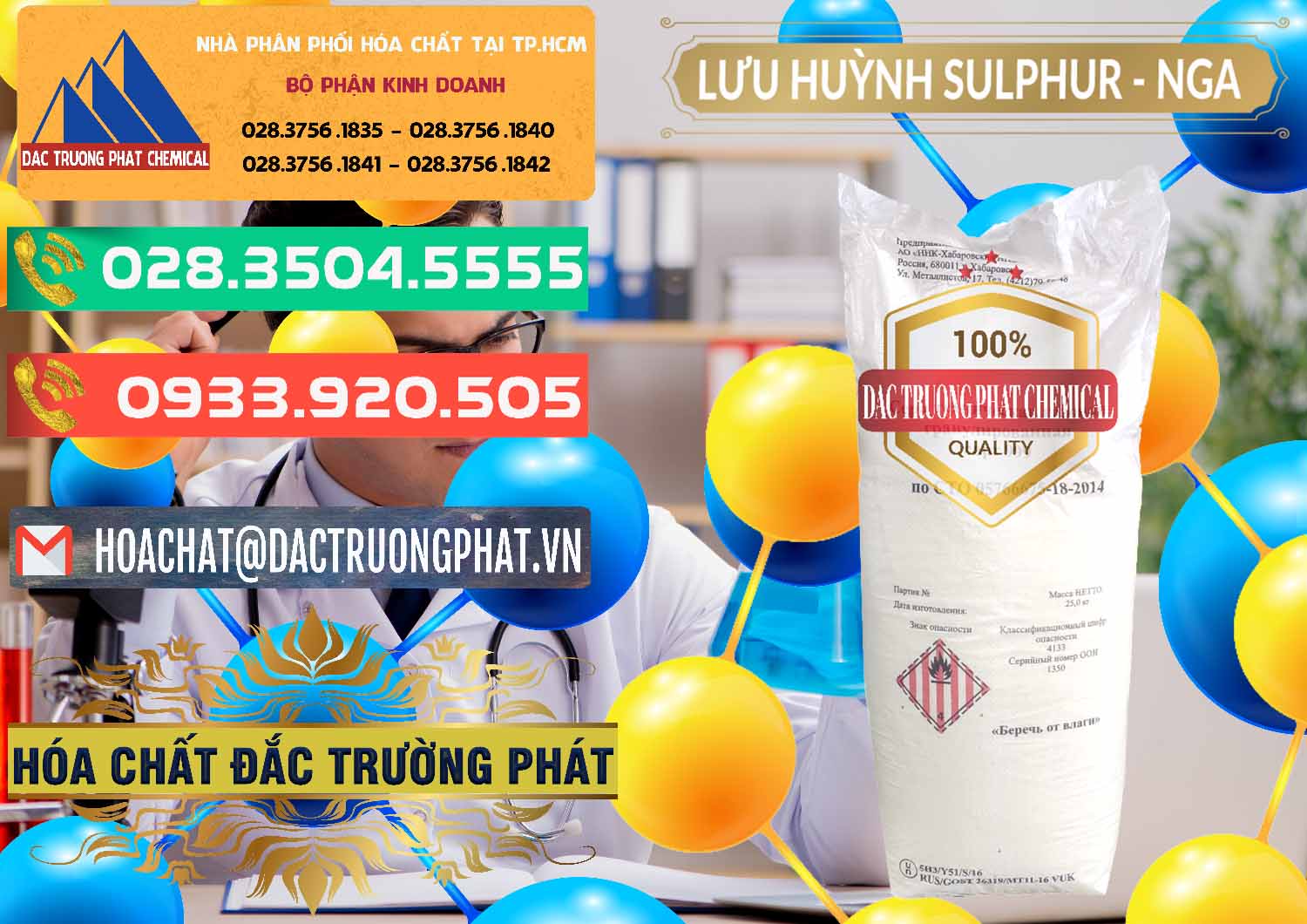 Chuyên bán ( cung ứng ) Lưu huỳnh Hạt - Sulfur Nga Russia - 0200 - Cty kinh doanh và cung cấp hóa chất tại TP.HCM - congtyhoachat.com.vn