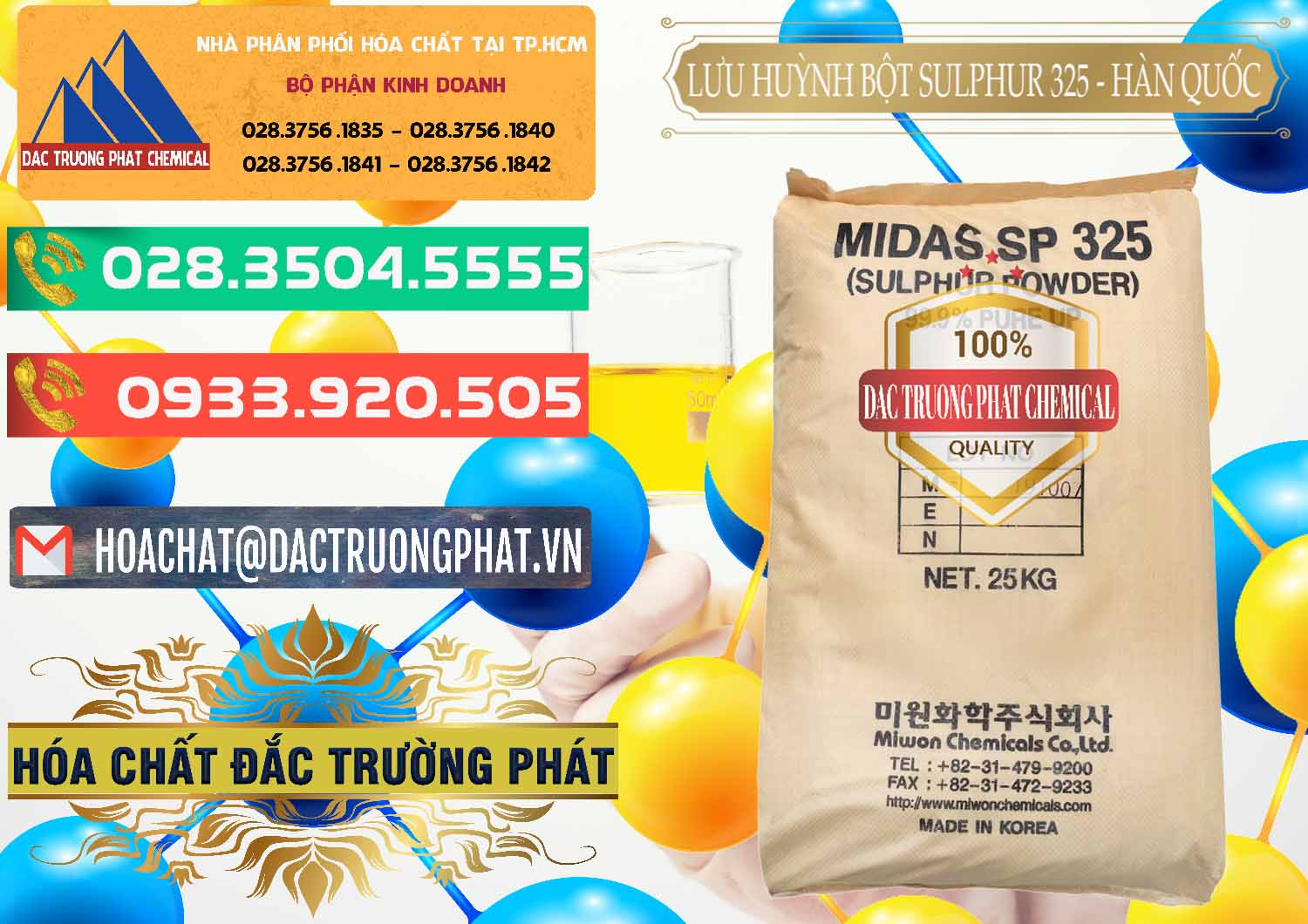 Cty cung cấp & bán Lưu huỳnh Bột - Sulfur Powder Midas SP 325 Hàn Quốc Korea - 0198 - Bán ( phân phối ) hóa chất tại TP.HCM - congtyhoachat.com.vn