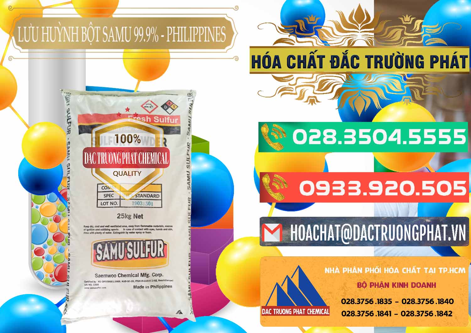 Công ty chuyên bán _ cung ứng Lưu huỳnh Bột - Sulfur Powder Samu Philippines - 0201 - Công ty cung cấp và phân phối hóa chất tại TP.HCM - congtyhoachat.com.vn