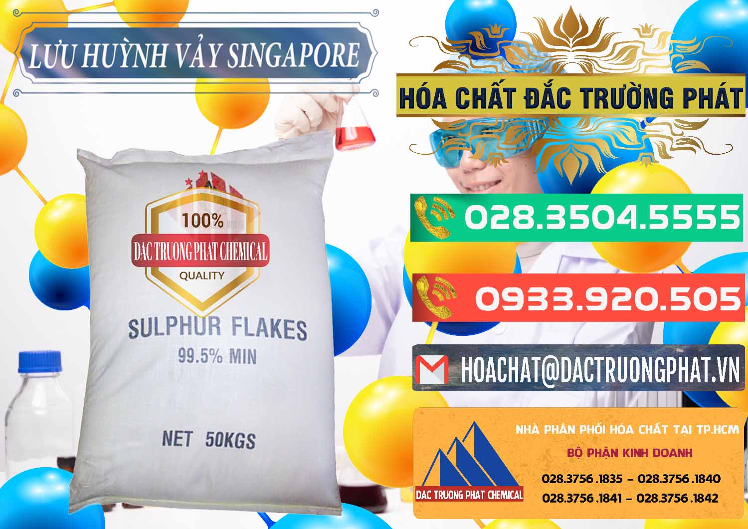 Cty chuyên bán & phân phối Lưu huỳnh Vảy - Sulfur Flakes Singapore - 0346 - Nơi bán _ cung cấp hóa chất tại TP.HCM - congtyhoachat.com.vn