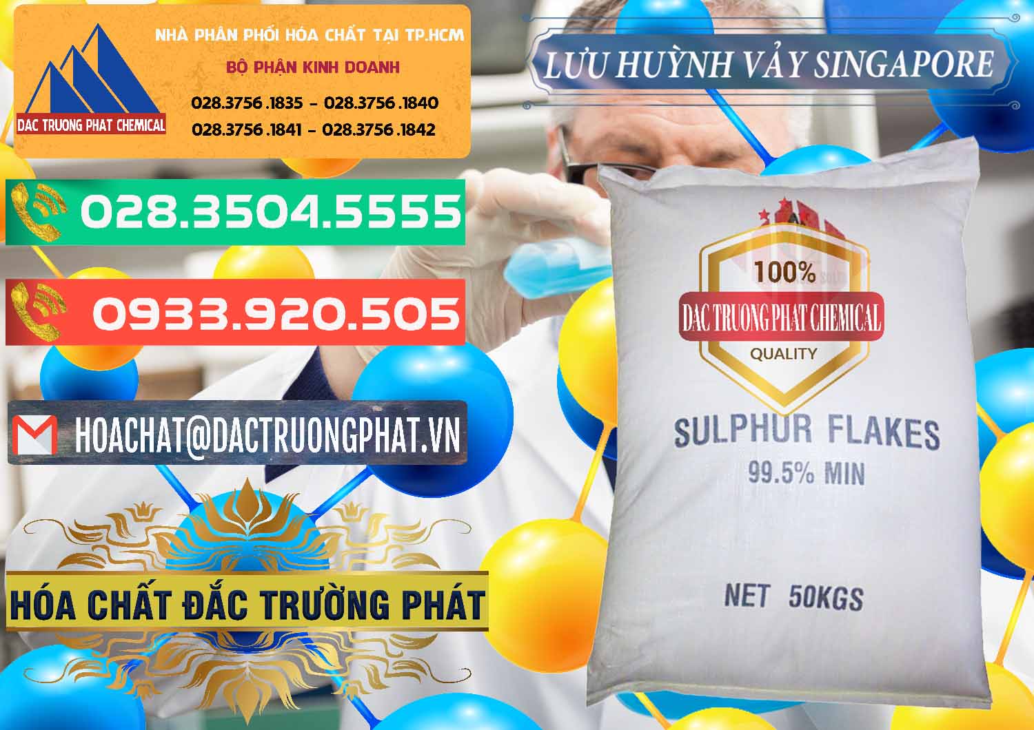 Công ty cung cấp _ bán Lưu huỳnh Vảy - Sulfur Flakes Singapore - 0346 - Đơn vị bán và cung cấp hóa chất tại TP.HCM - congtyhoachat.com.vn