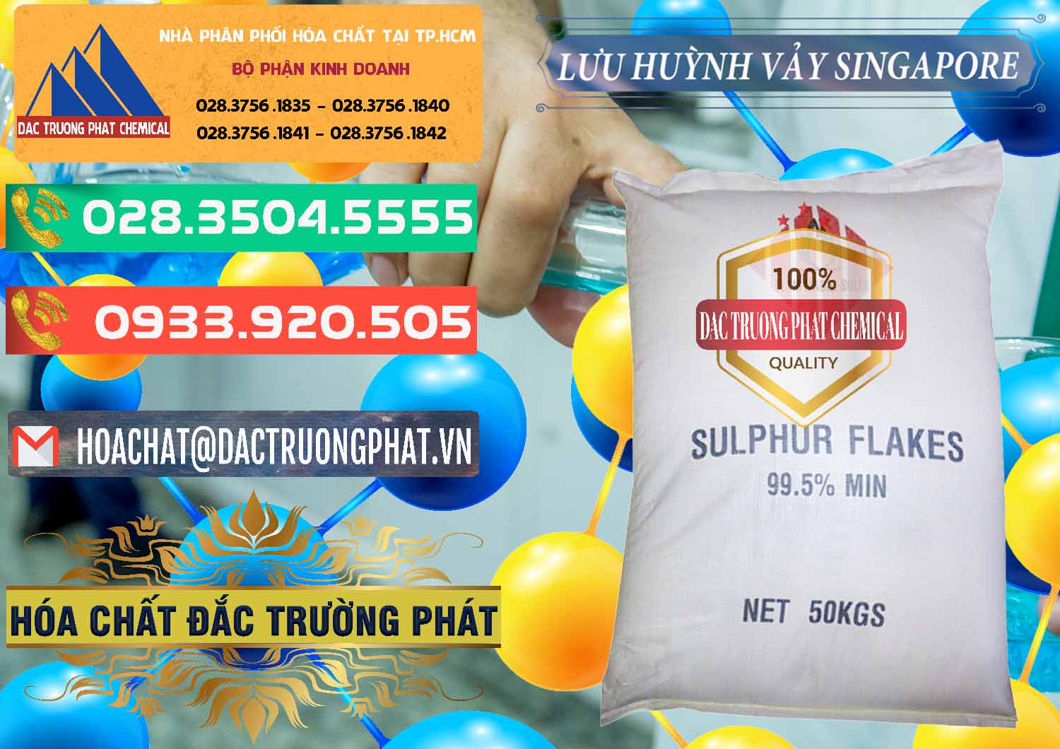 Bán ( cung ứng ) Lưu huỳnh Vảy - Sulfur Flakes Singapore - 0346 - Nơi cung cấp ( kinh doanh ) hóa chất tại TP.HCM - congtyhoachat.com.vn