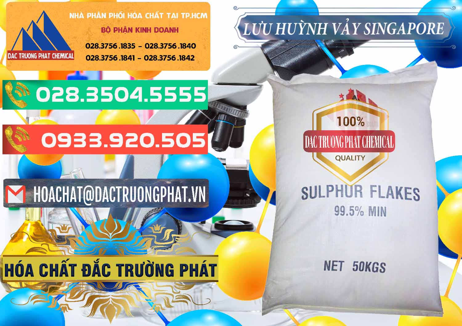 Nơi bán và phân phối Lưu huỳnh Vảy - Sulfur Flakes Singapore - 0346 - Nơi phân phối ( cung ứng ) hóa chất tại TP.HCM - congtyhoachat.com.vn