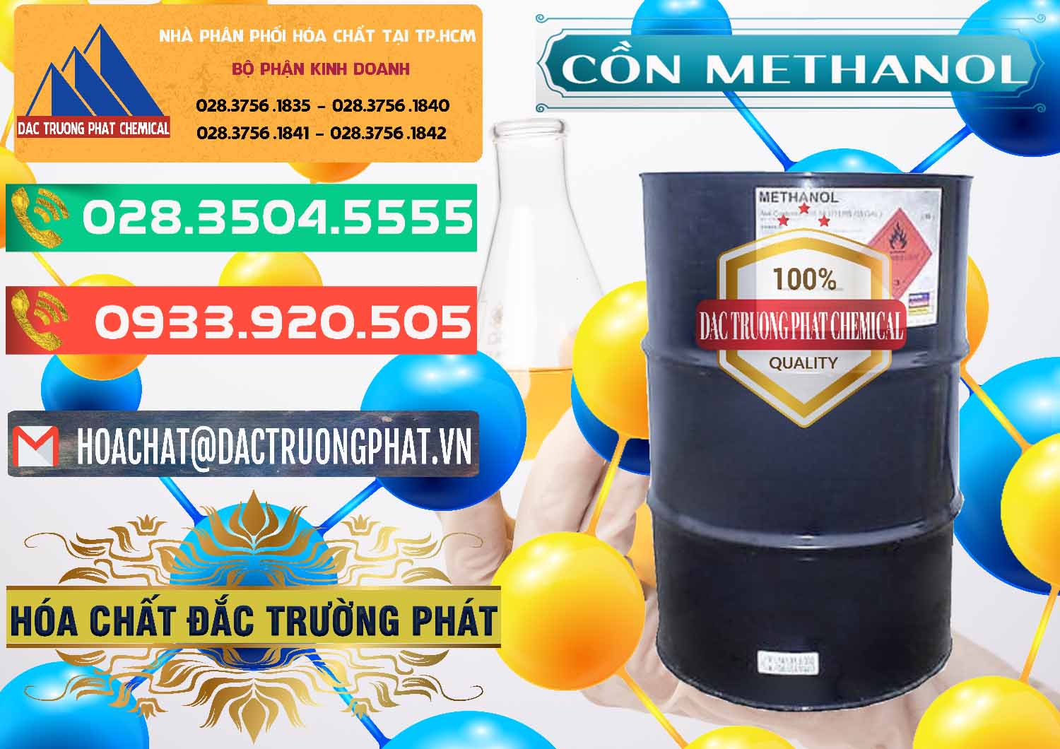 Nơi chuyên phân phối - bán Cồn Methanol - Methyl Alcohol Mã Lai Malaysia - 0331 - Cty cung cấp ( nhập khẩu ) hóa chất tại TP.HCM - congtyhoachat.com.vn