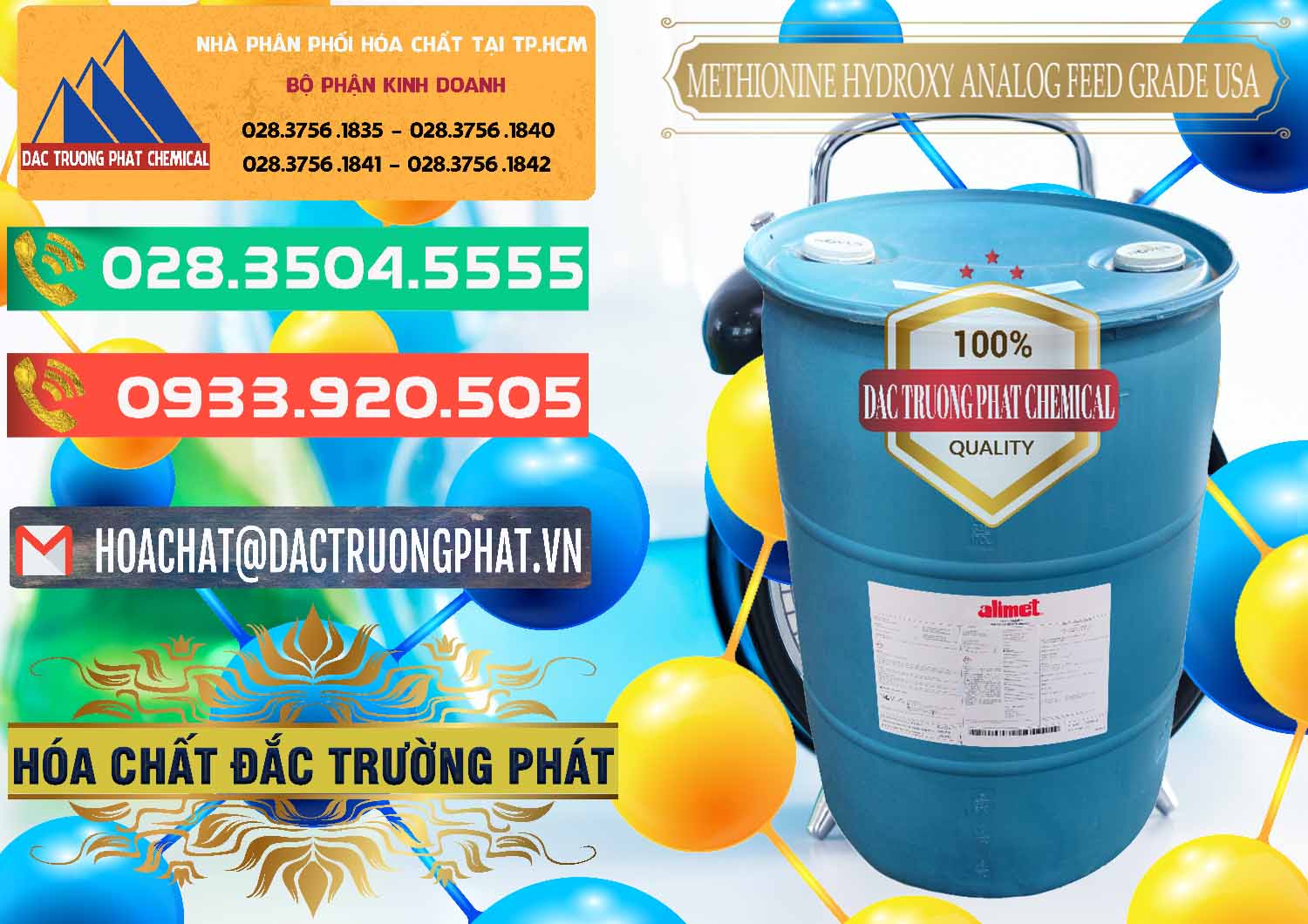 Công ty phân phối - bán Methionine Nước - Dạng Lỏng Novus Alimet Mỹ USA - 0316 - Cty phân phối _ bán hóa chất tại TP.HCM - congtyhoachat.com.vn