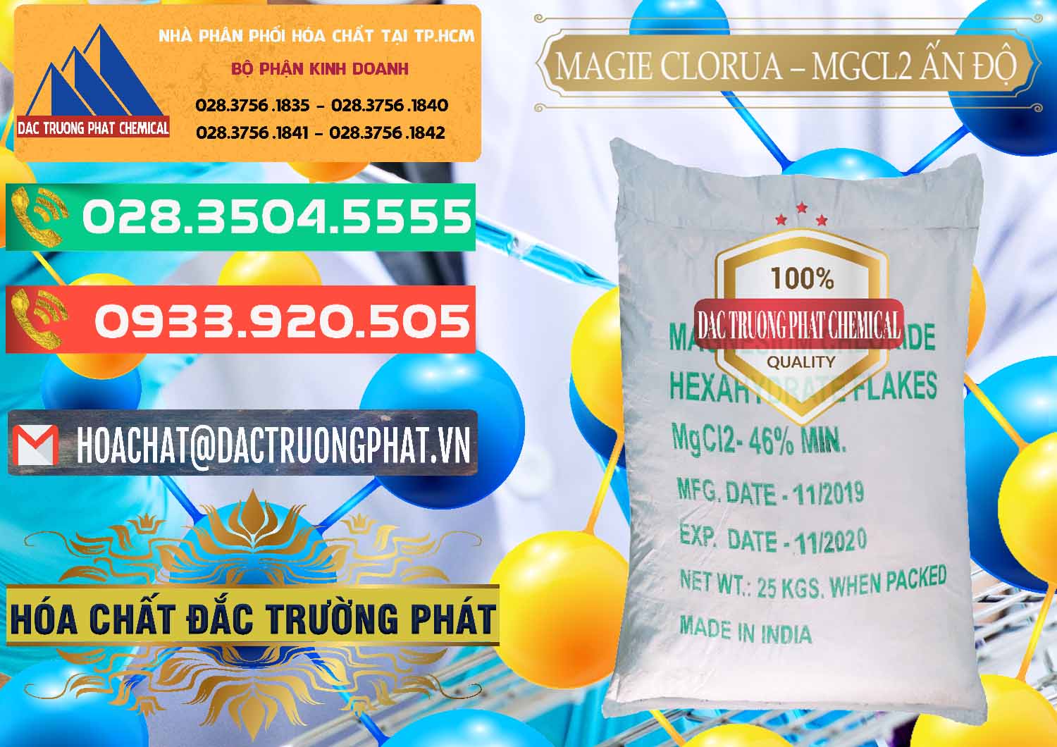 Nơi kinh doanh ( bán ) Magie Clorua – MGCL2 46% Dạng Vảy Ấn Độ India - 0092 - Nhà cung ứng & phân phối hóa chất tại TP.HCM - congtyhoachat.com.vn