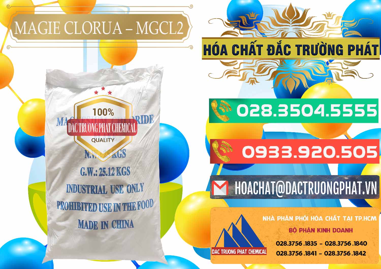 Cty bán _ cung cấp Magie Clorua – MGCL2 96% Dạng Vảy Trung Quốc China - 0091 - Công ty cung ứng _ phân phối hóa chất tại TP.HCM - congtyhoachat.com.vn