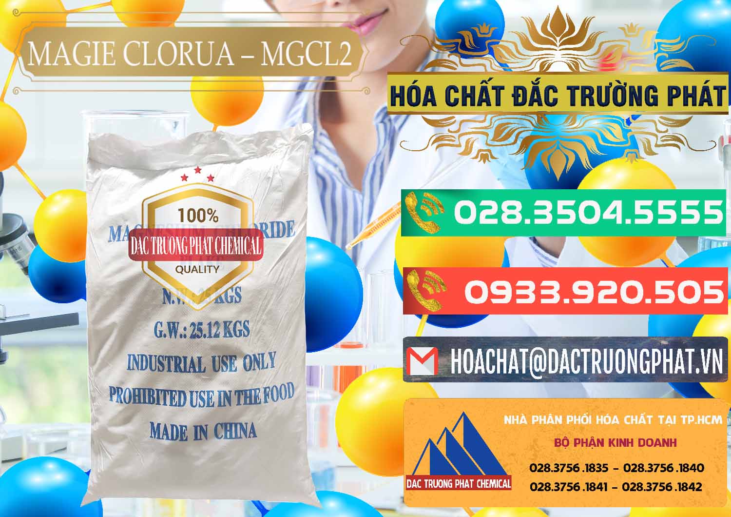 Nơi chuyên cung cấp và bán Magie Clorua – MGCL2 96% Dạng Vảy Trung Quốc China - 0091 - Công ty cung cấp - phân phối hóa chất tại TP.HCM - congtyhoachat.com.vn