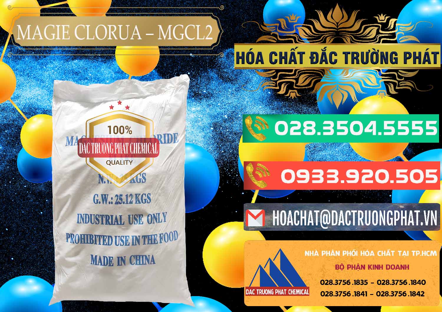 Đơn vị cung cấp & bán Magie Clorua – MGCL2 96% Dạng Vảy Trung Quốc China - 0091 - Cty cung ứng ( phân phối ) hóa chất tại TP.HCM - congtyhoachat.com.vn