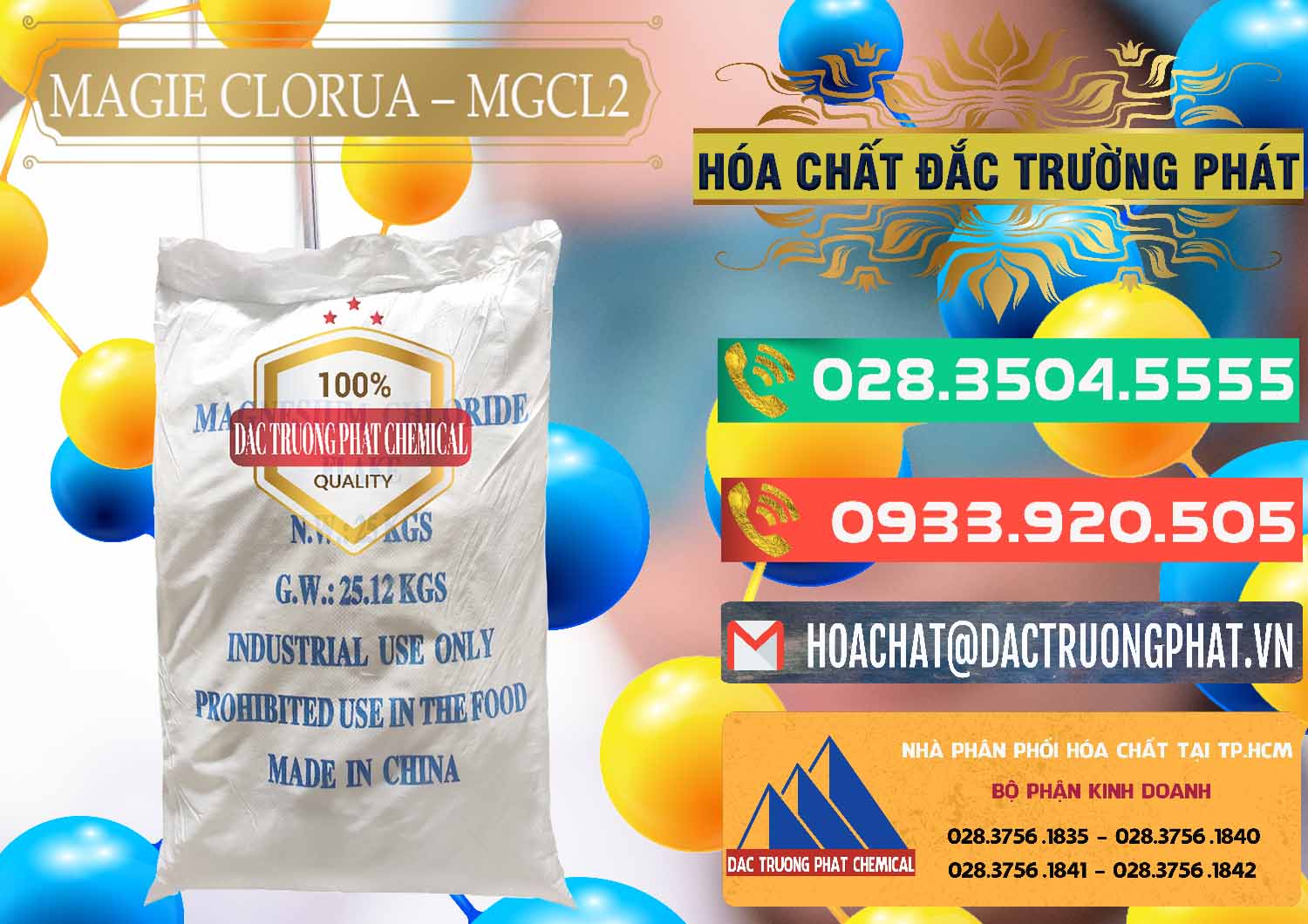 Nơi chuyên cung cấp & bán Magie Clorua – MGCL2 96% Dạng Vảy Trung Quốc China - 0091 - Phân phối ( kinh doanh ) hóa chất tại TP.HCM - congtyhoachat.com.vn