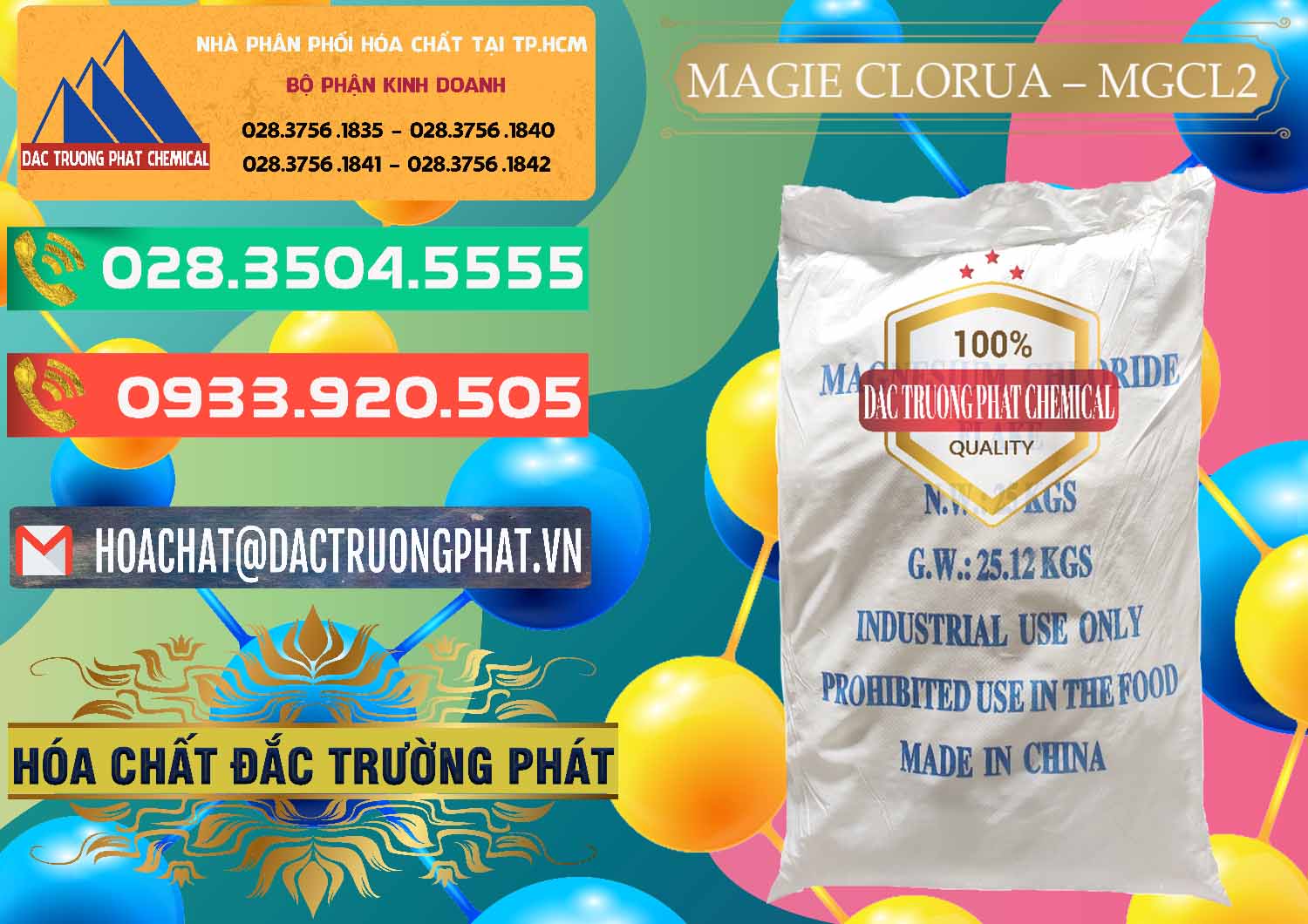 Công ty chuyên kinh doanh ( bán ) Magie Clorua – MGCL2 96% Dạng Vảy Trung Quốc China - 0091 - Công ty nhập khẩu - cung cấp hóa chất tại TP.HCM - congtyhoachat.com.vn