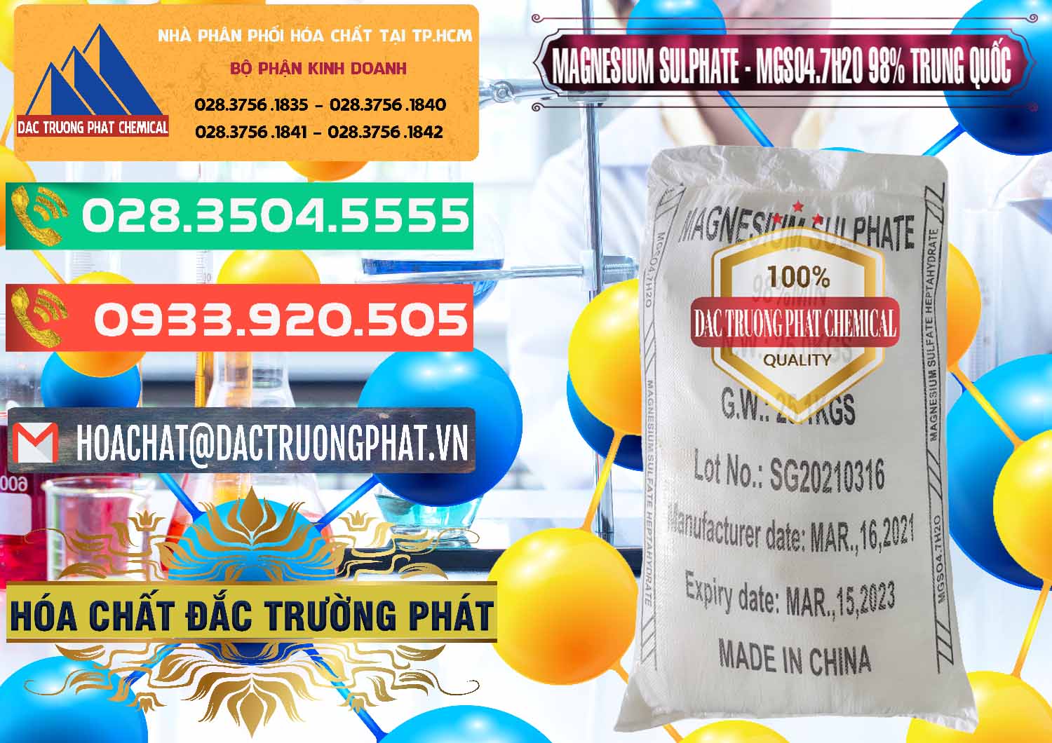 Công ty bán & phân phối MGSO4.7H2O – Magnesium Sulphate 98% Trung Quốc China - 0229 - Nơi chuyên bán _ cung cấp hóa chất tại TP.HCM - congtyhoachat.com.vn