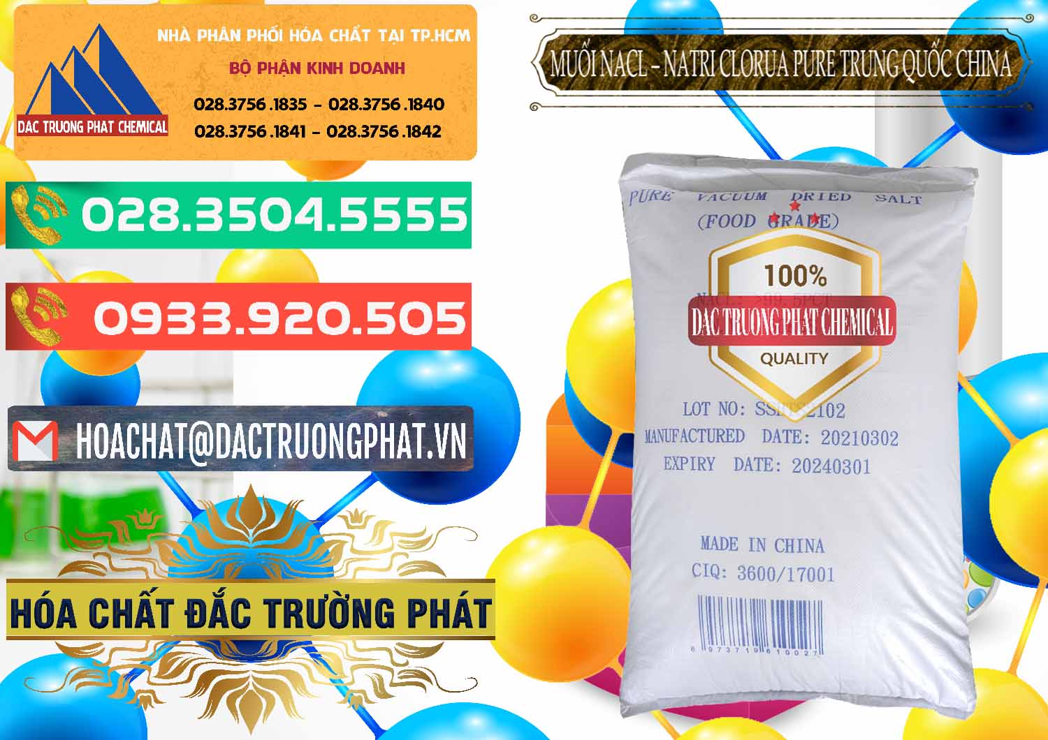 Đơn vị bán _ cung cấp Muối NaCL – Sodium Chloride Pure Trung Quốc China - 0230 - Nơi phân phối _ bán hóa chất tại TP.HCM - congtyhoachat.com.vn