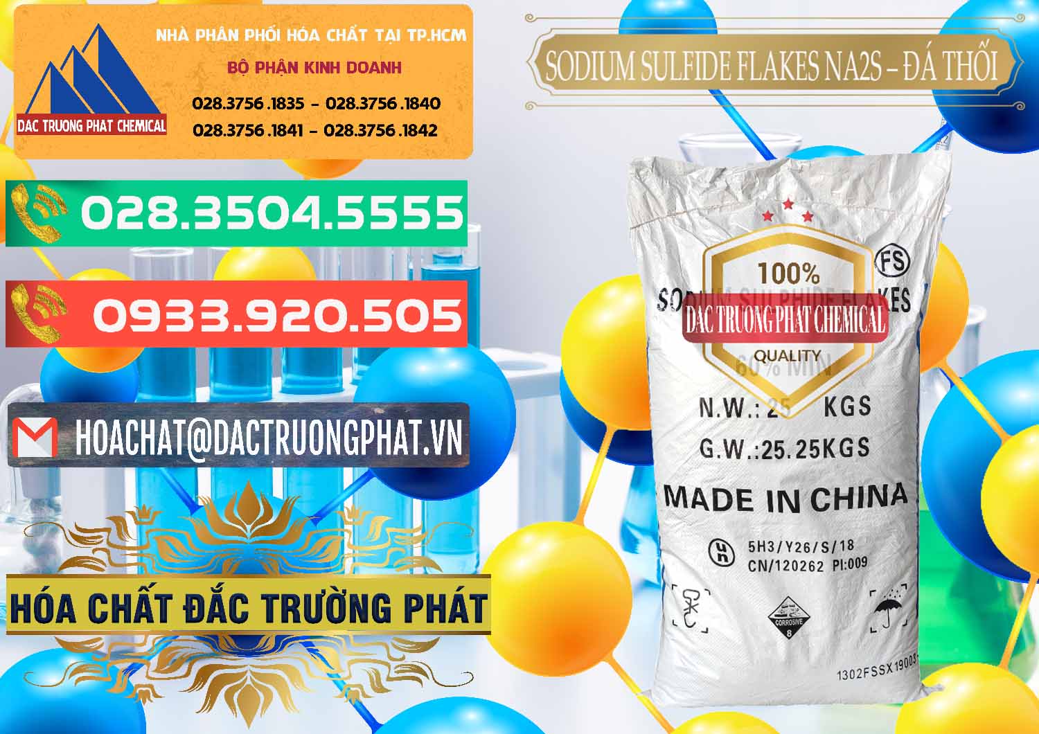 Công ty cung ứng ( bán ) Sodium Sulfide Flakes NA2S – Đá Thối Đỏ Trung Quốc China - 0150 - Nhập khẩu ( cung cấp ) hóa chất tại TP.HCM - congtyhoachat.com.vn