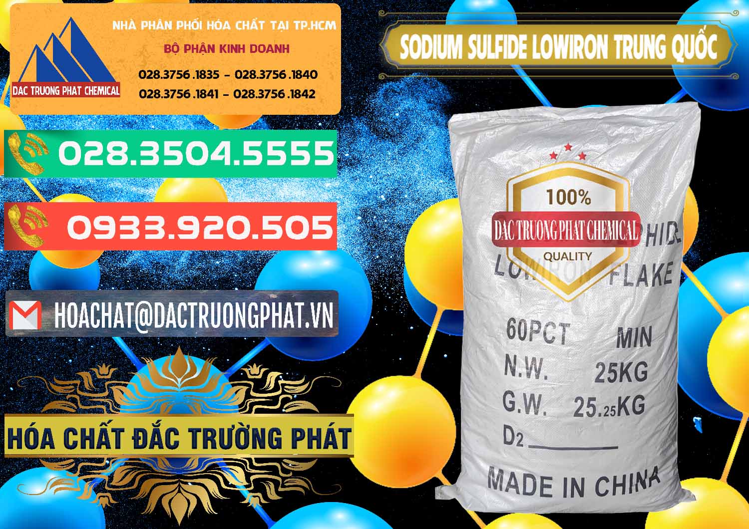 Cty bán & phân phối Sodium Sulfide NA2S – Đá Thối Lowiron Trung Quốc China - 0227 - Đơn vị chuyên phân phối ( cung ứng ) hóa chất tại TP.HCM - congtyhoachat.com.vn