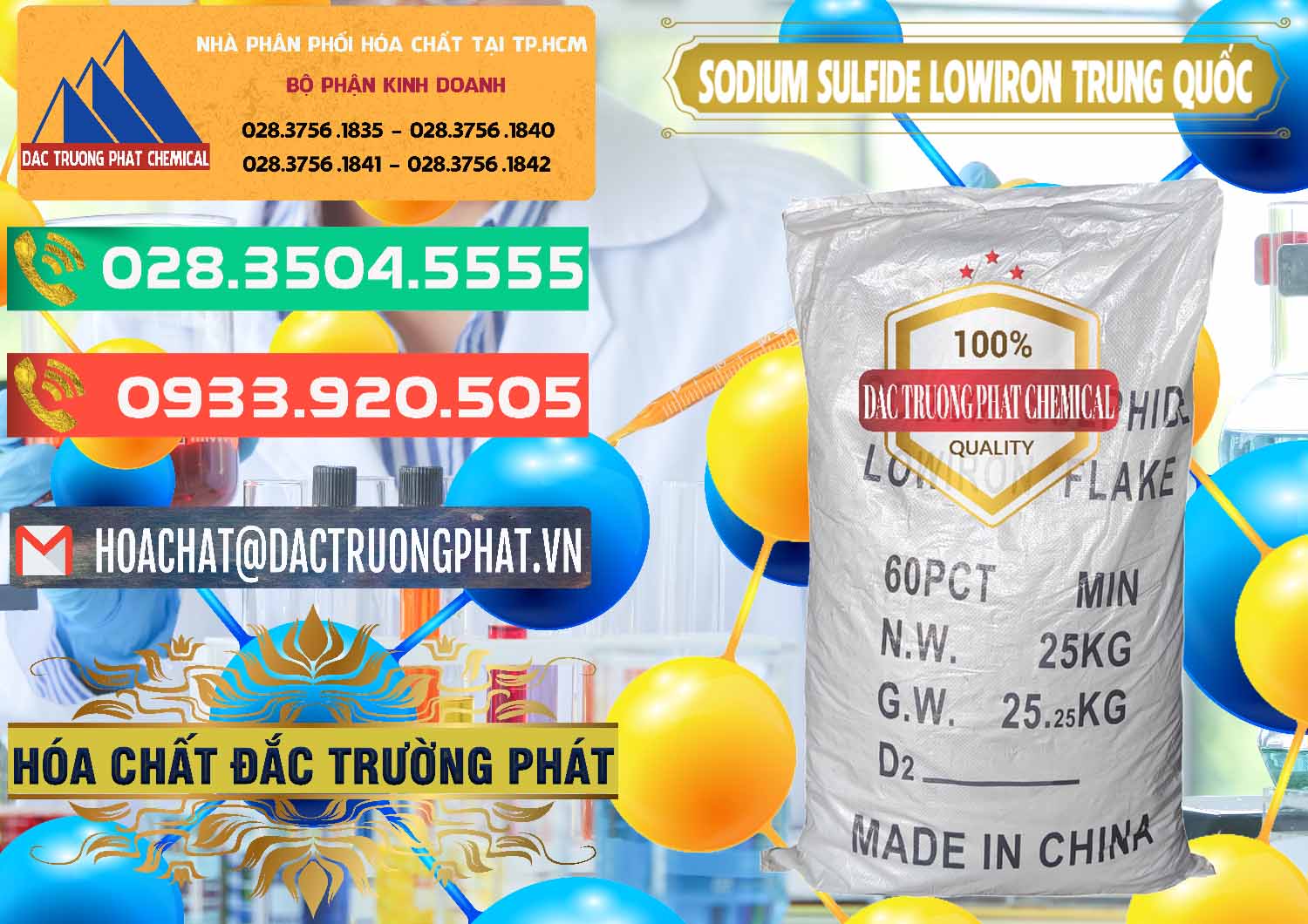 Chuyên nhập khẩu - bán Sodium Sulfide NA2S – Đá Thối Lowiron Trung Quốc China - 0227 - Phân phối và cung cấp hóa chất tại TP.HCM - congtyhoachat.com.vn