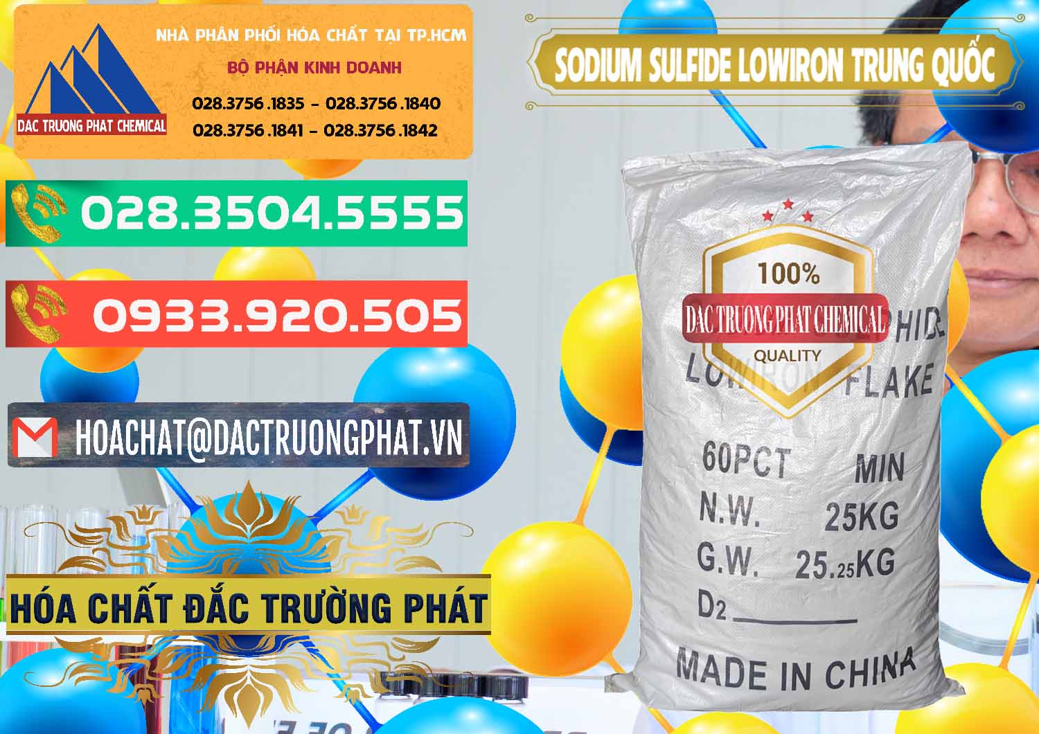 Đơn vị chuyên nhập khẩu & bán Sodium Sulfide NA2S – Đá Thối Lowiron Trung Quốc China - 0227 - Cty cung cấp - kinh doanh hóa chất tại TP.HCM - congtyhoachat.com.vn